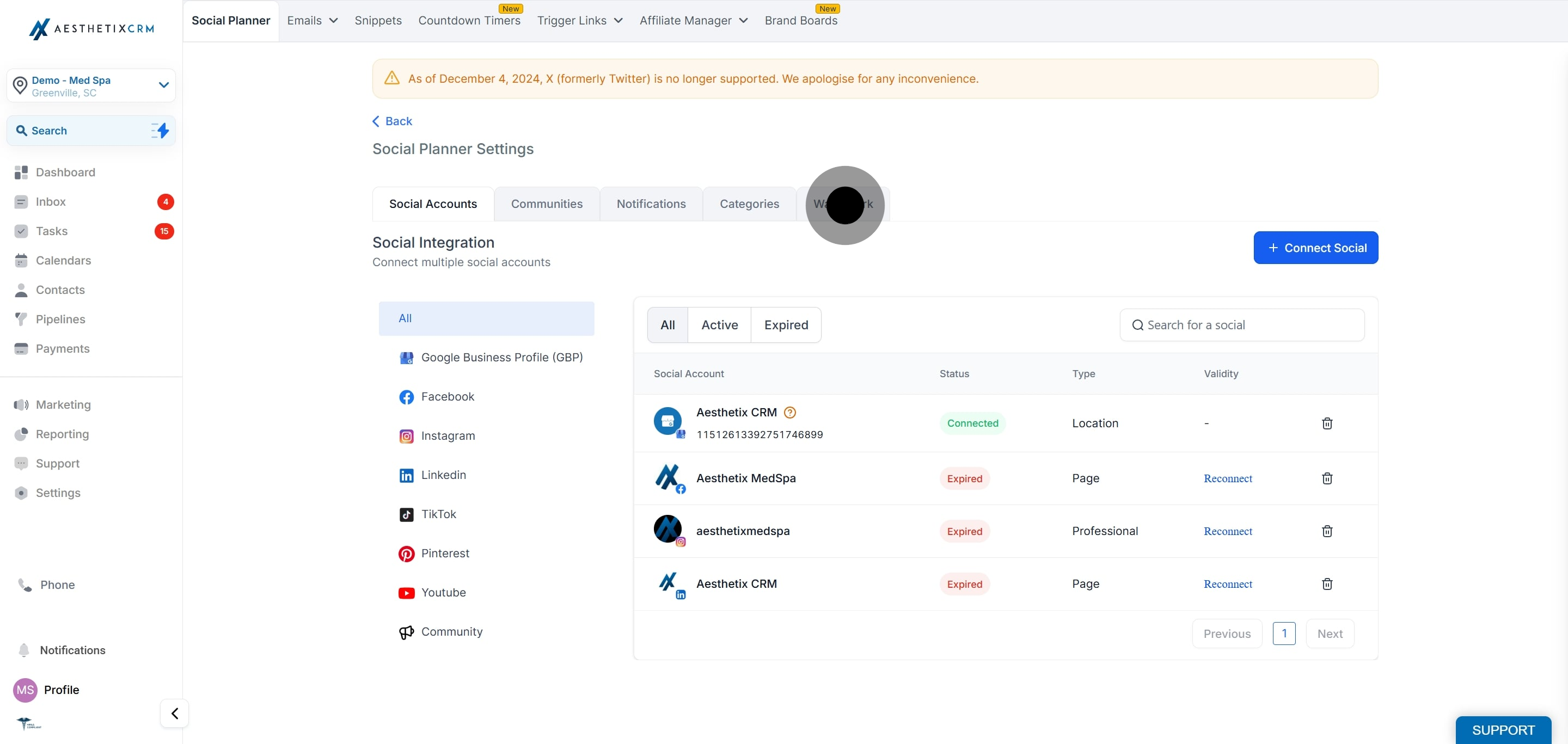 4 After, click on "Watermark".