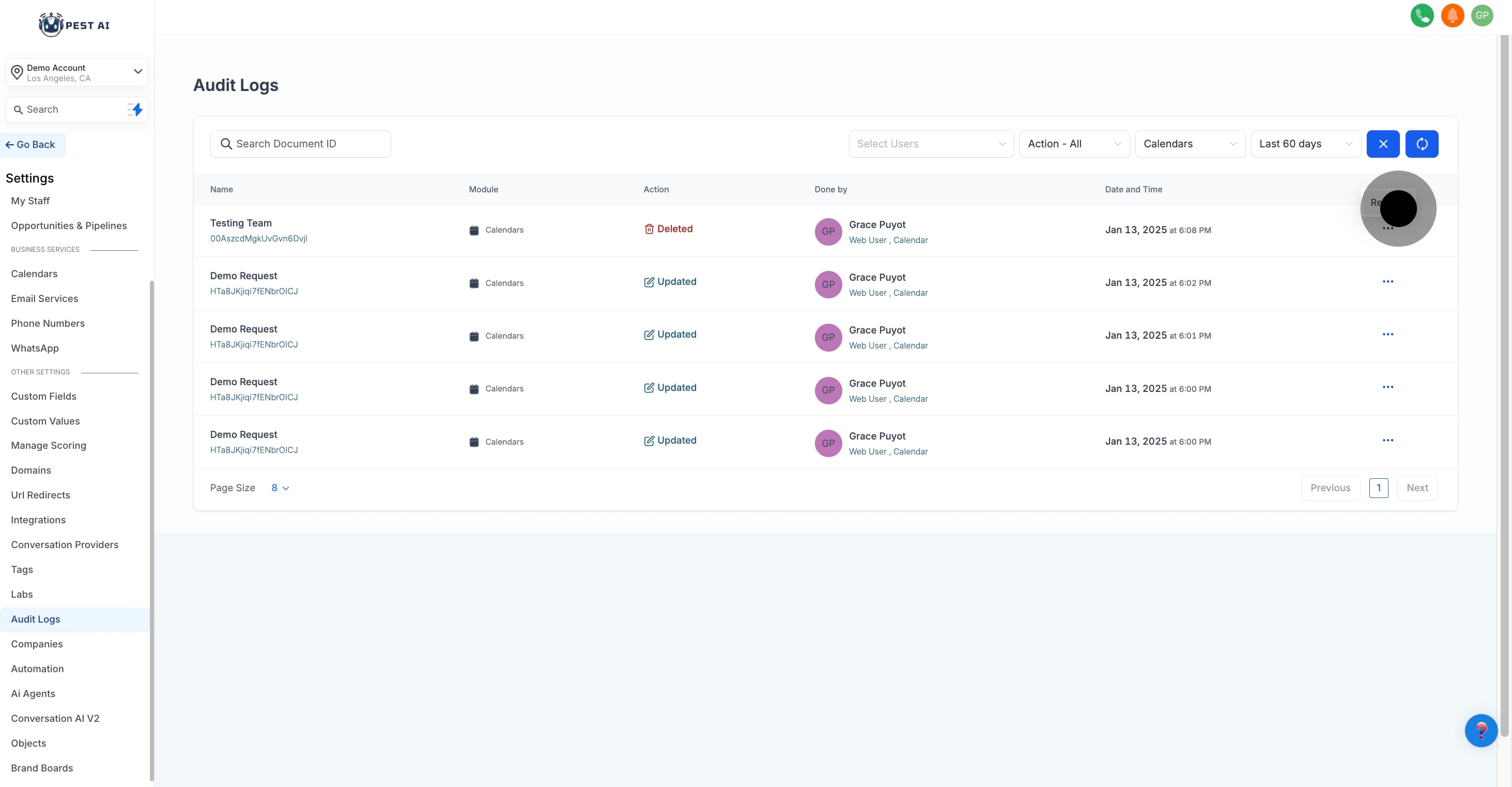 5 Afterwards, click on "Restore".