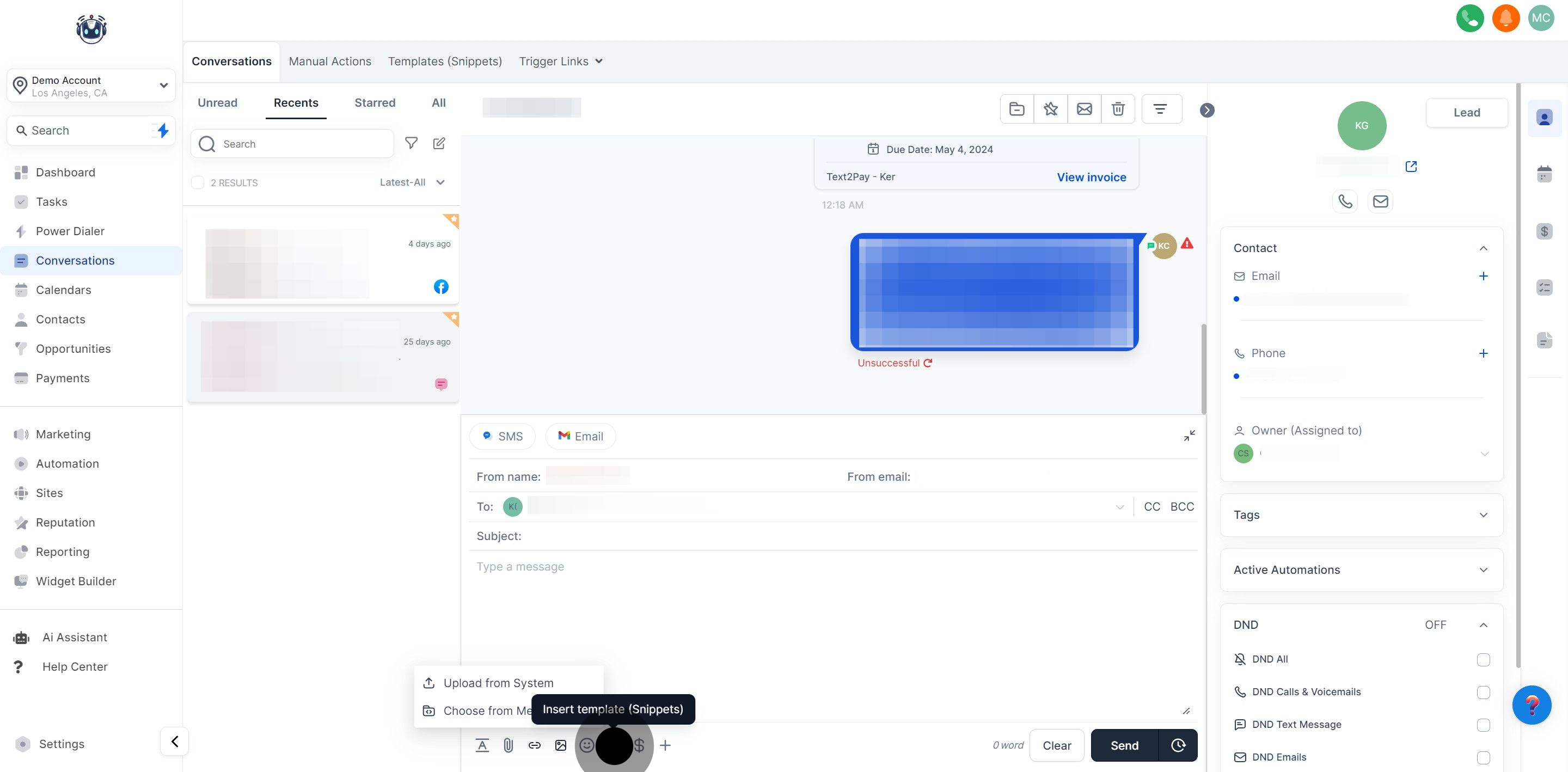7 Click on the element.