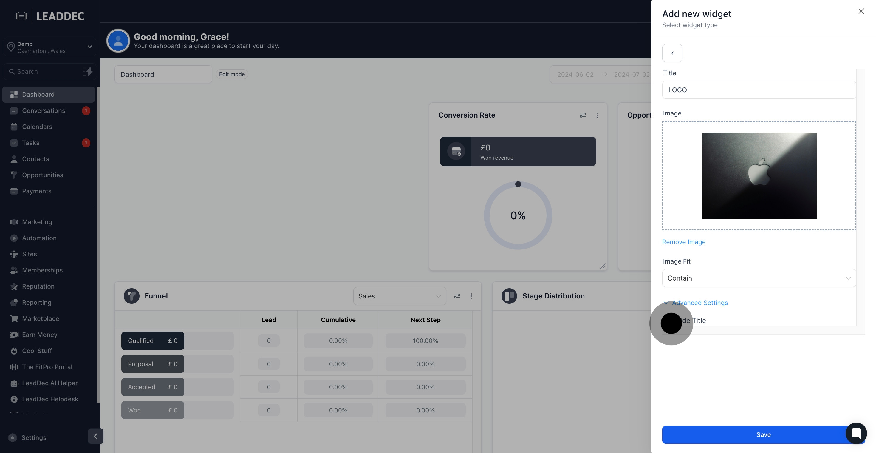 11 Click on the element.