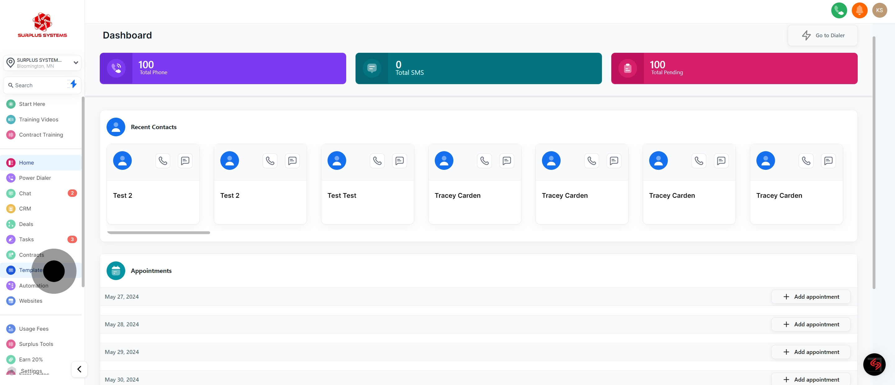 1 To kick off, click here.