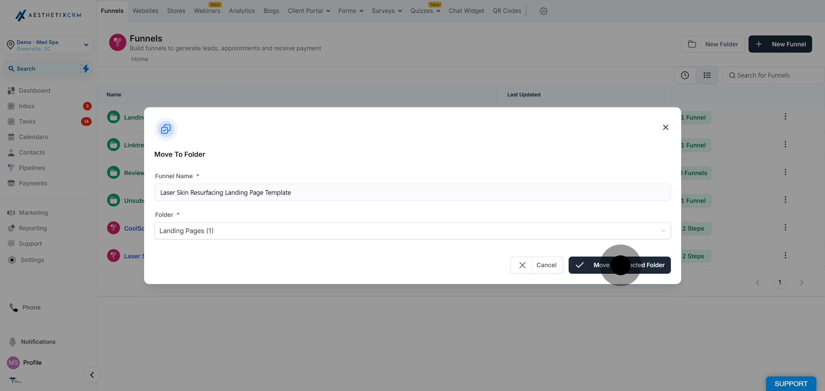 6 After, click on "Cancel".