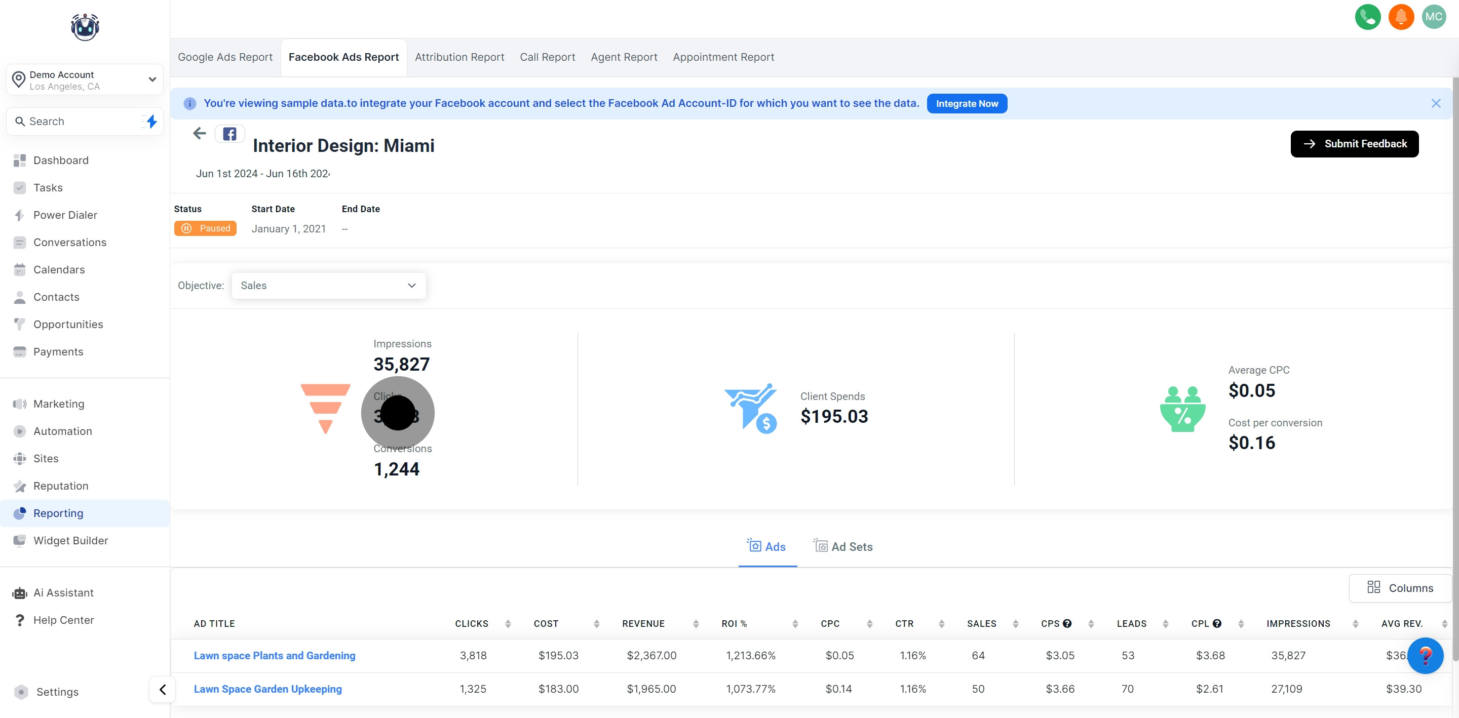 21 Next, click on "3,818".