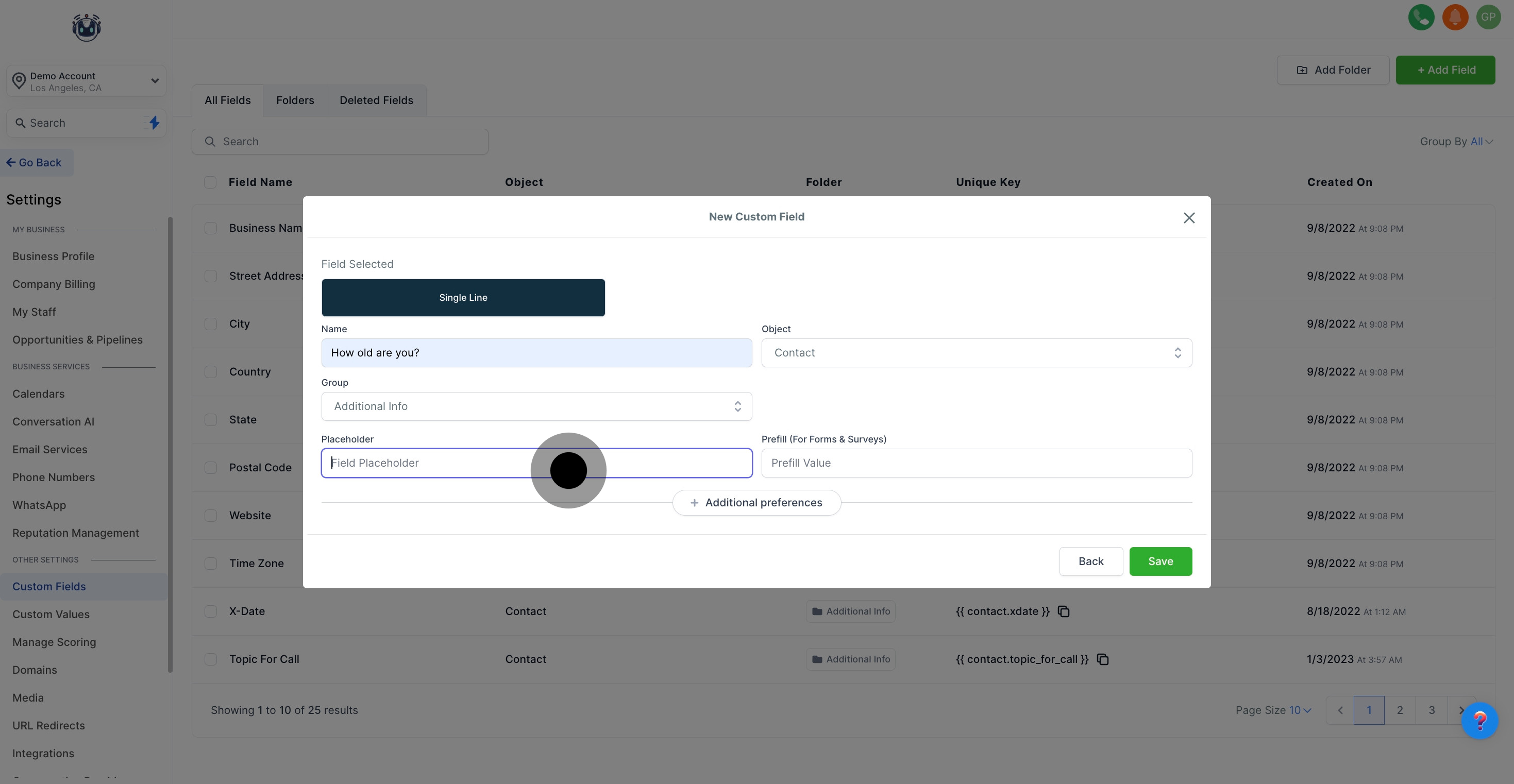 9 Click on the element.