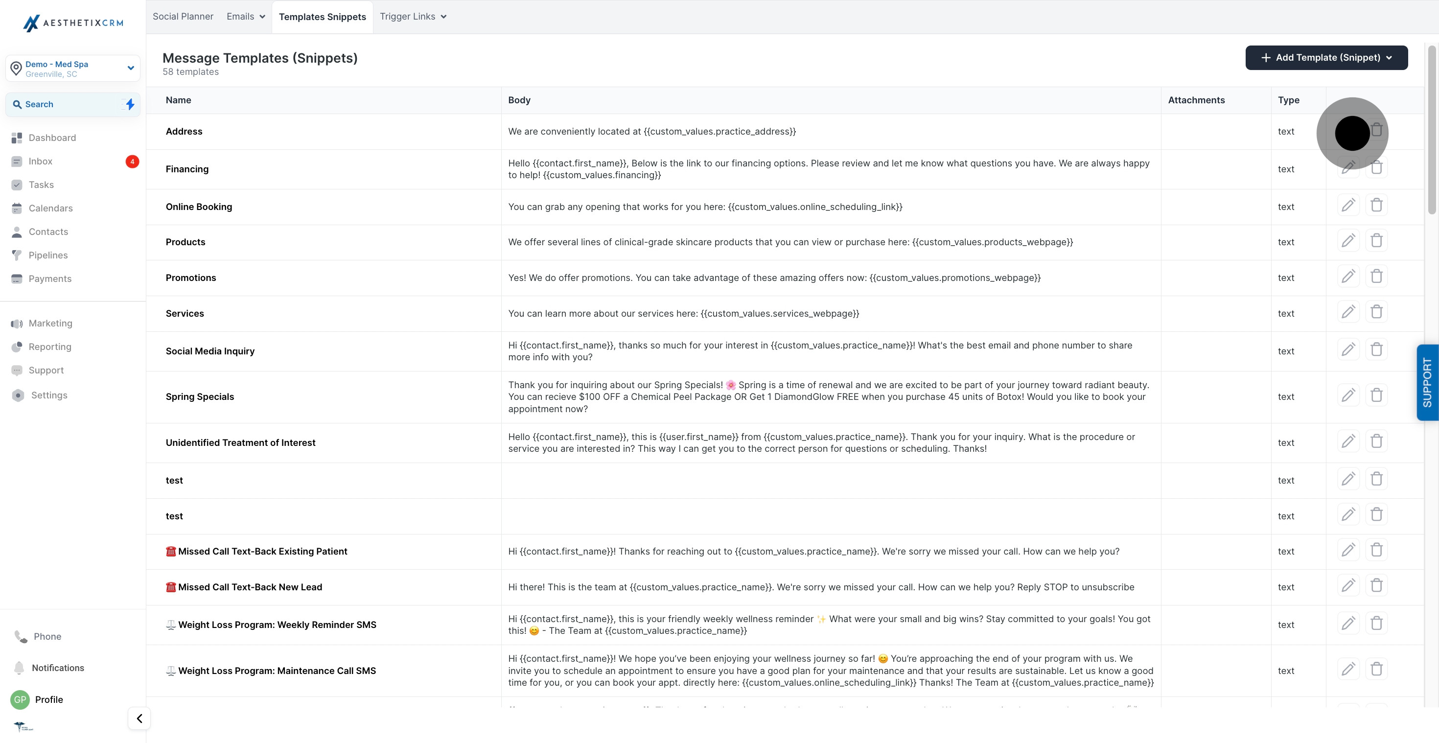 4 Once that's done, click here.