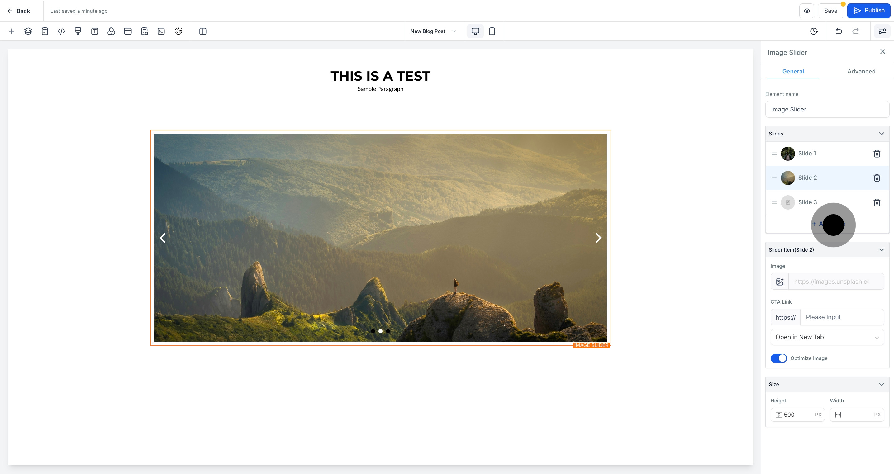 9 Following that, click on "Add Slide".