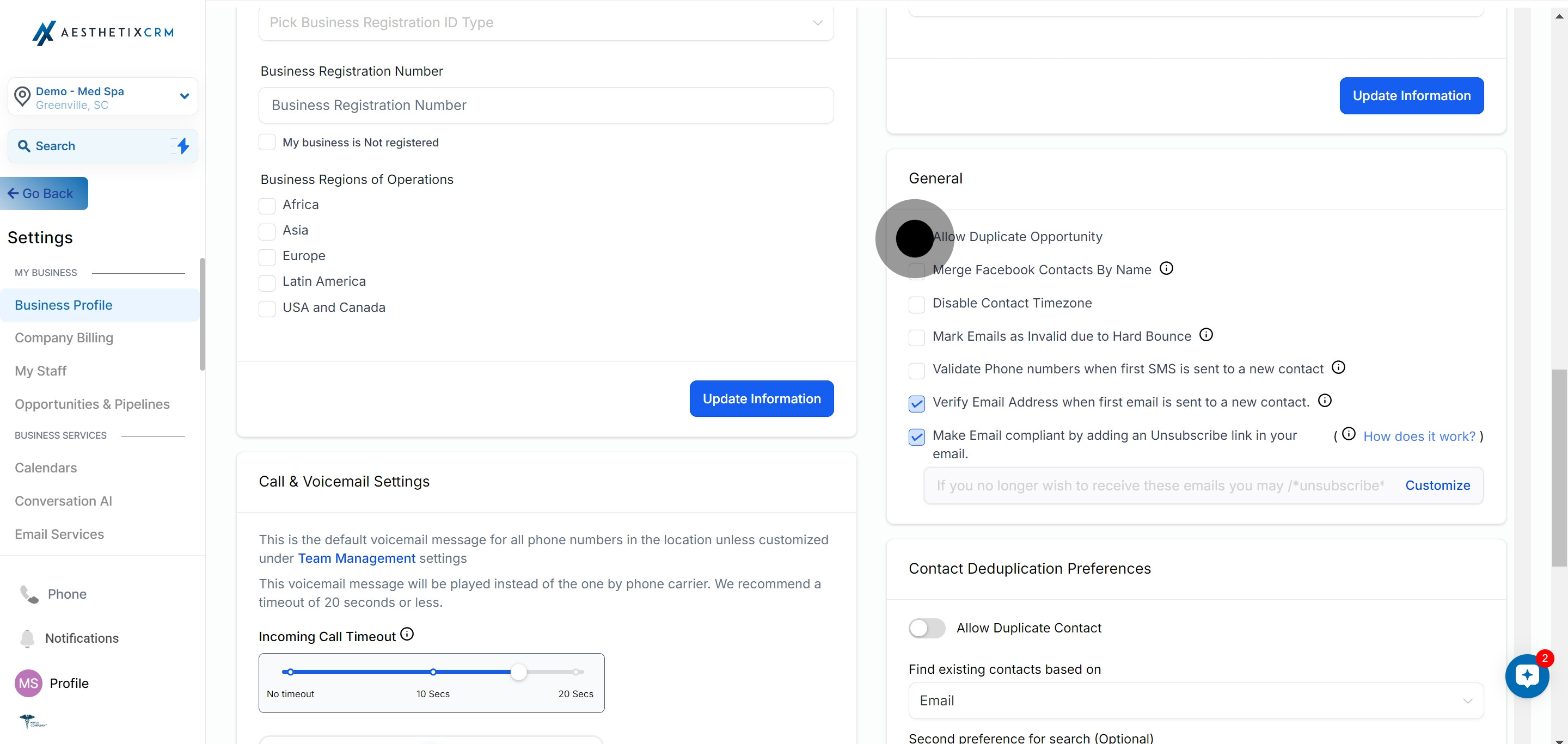 6 Click on the element.
