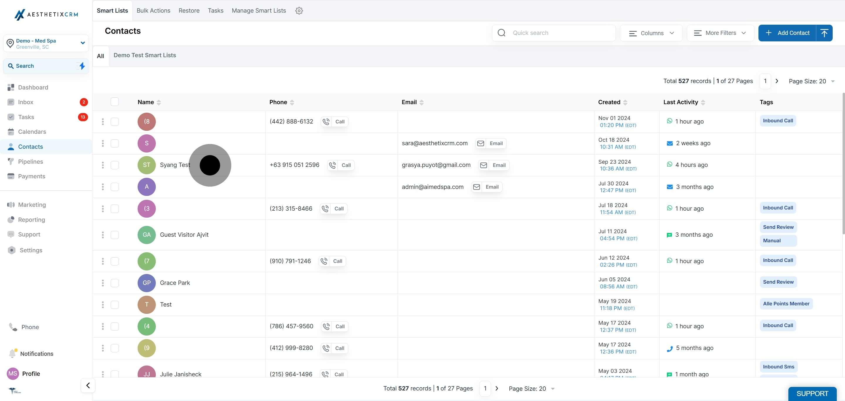 2 Following that, click on "ST".