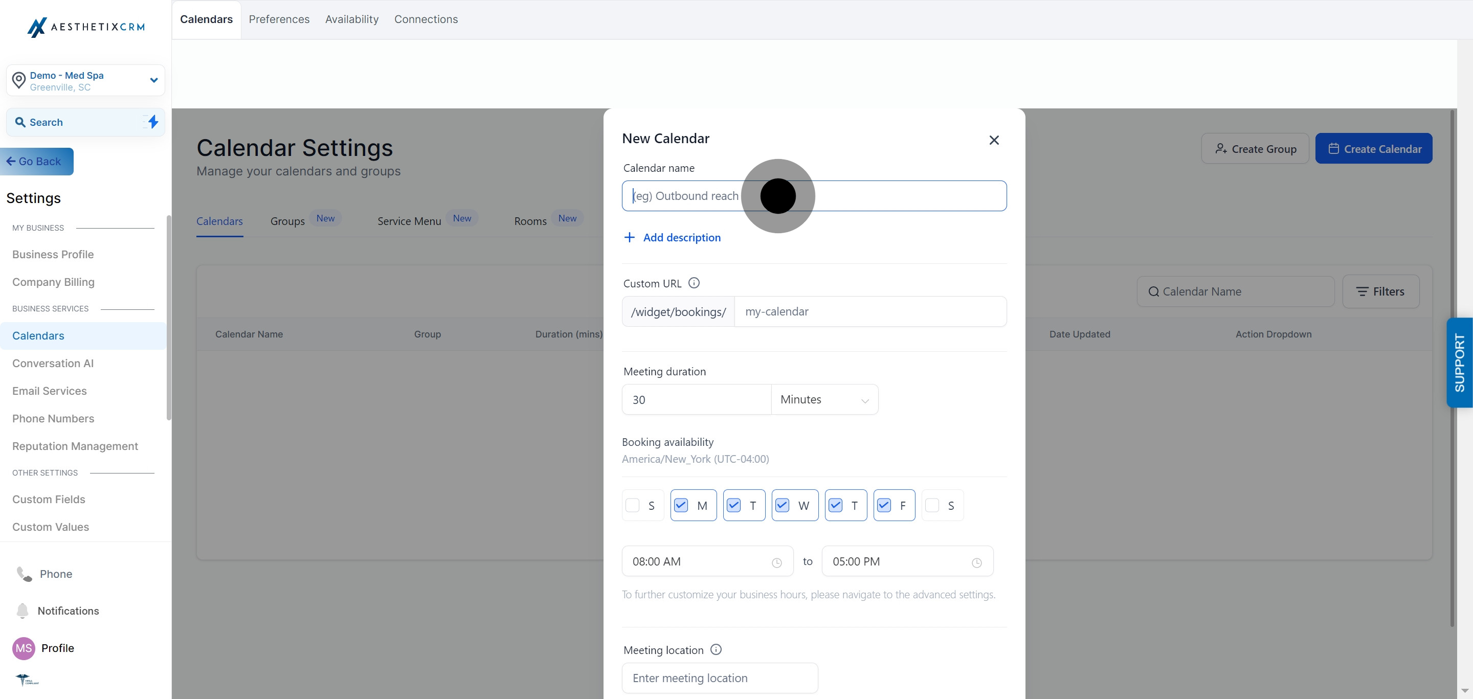 5 Now, click on the element.