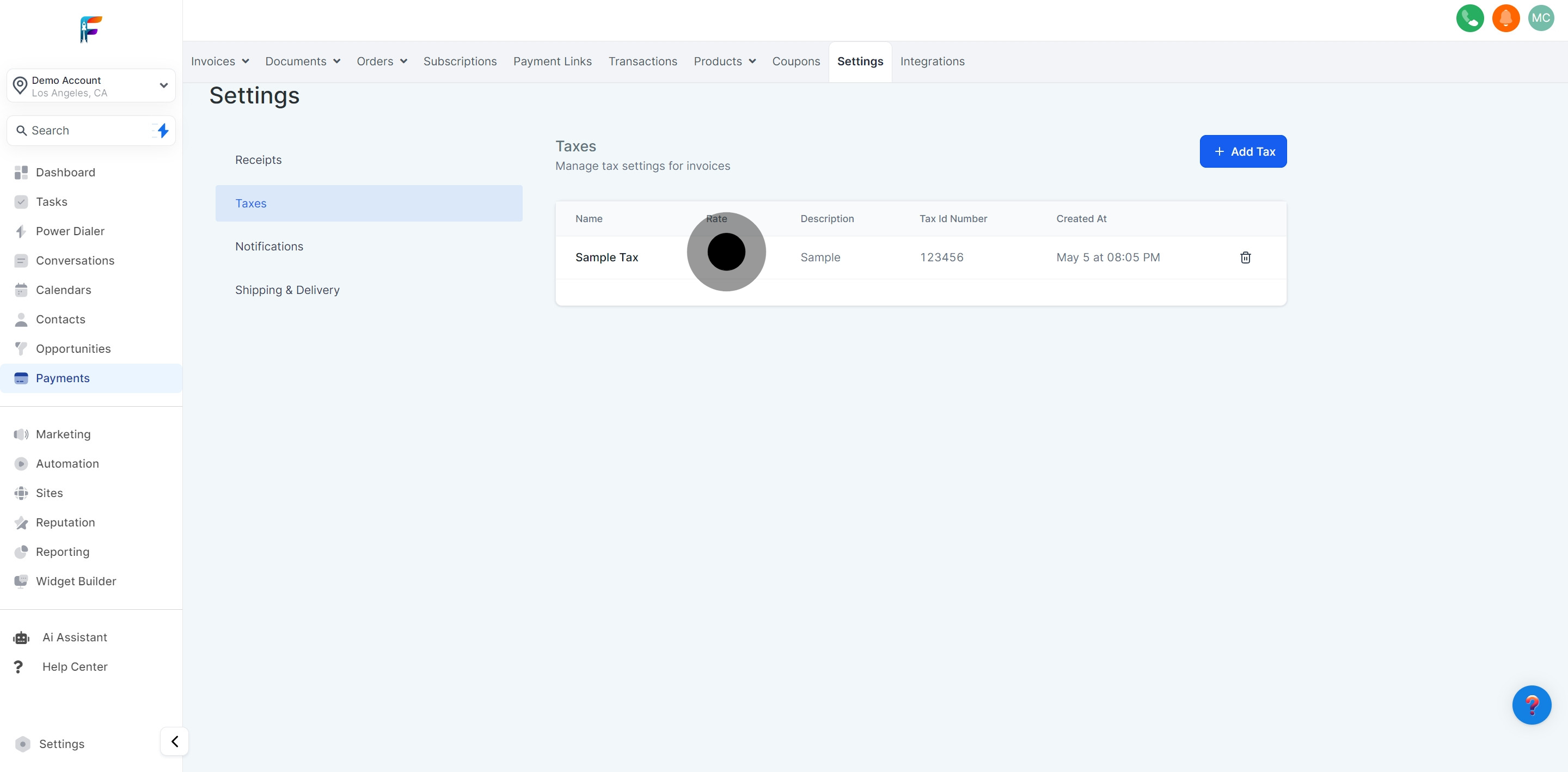 6 After, click on "Rate".