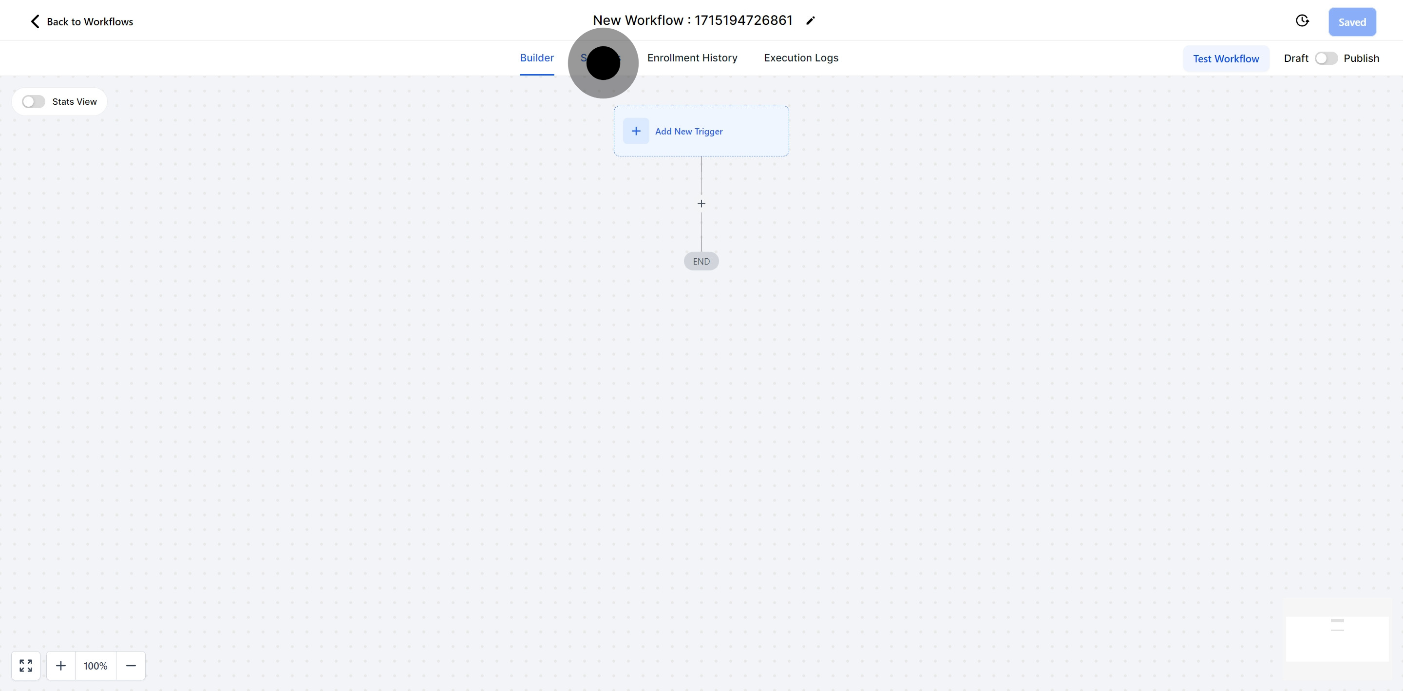 5 Once that's done, click on "Settings".
