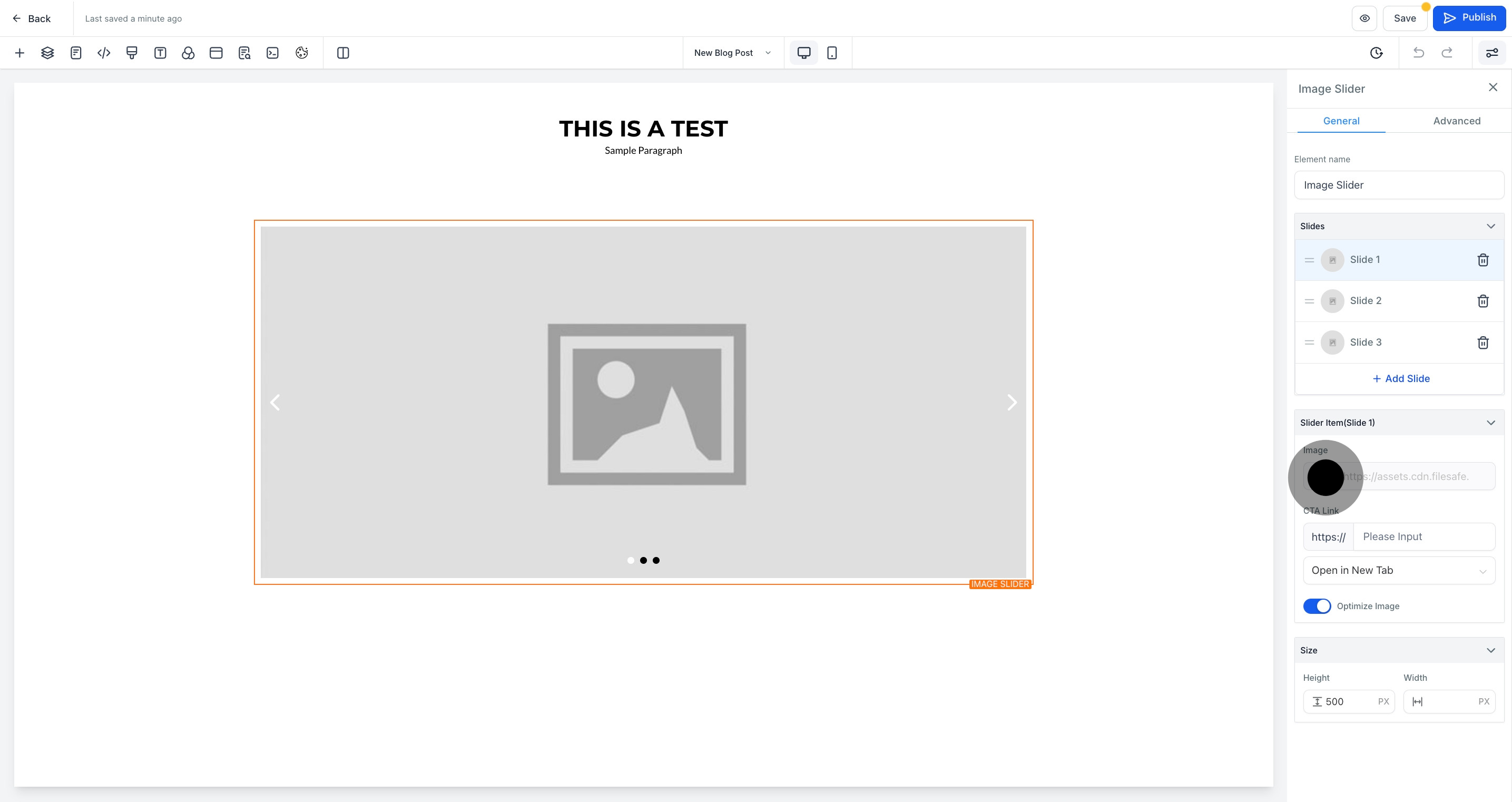 7 Next up, click on the element.