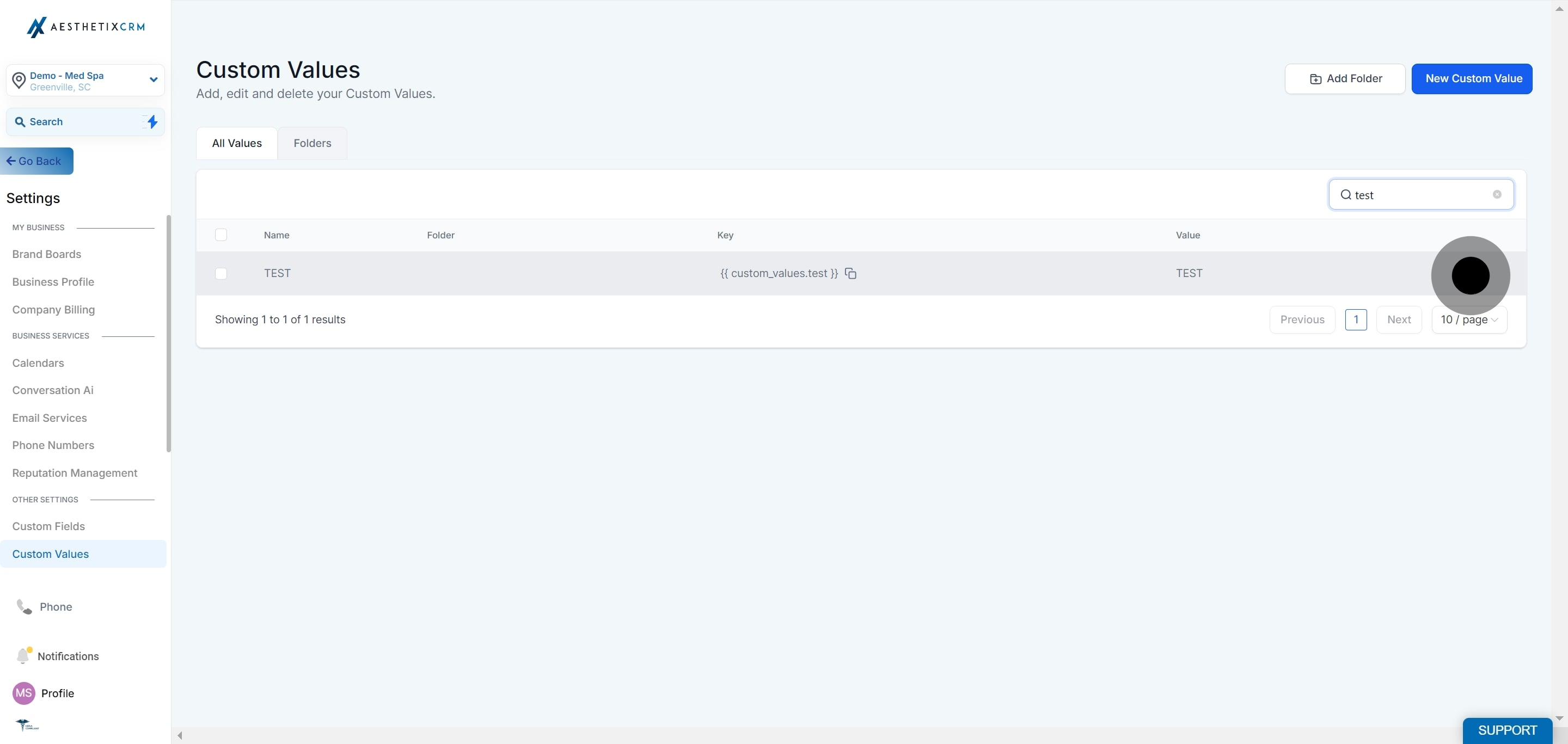 3 Then, click on the icon.