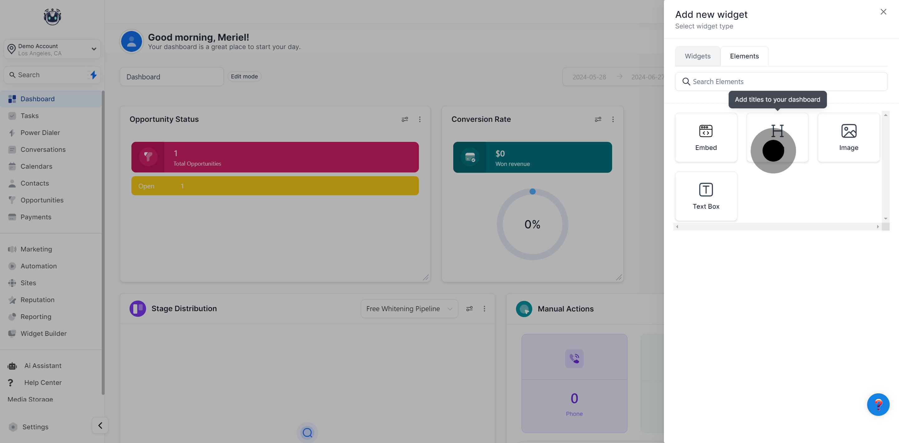 4 After that, click on "Title".