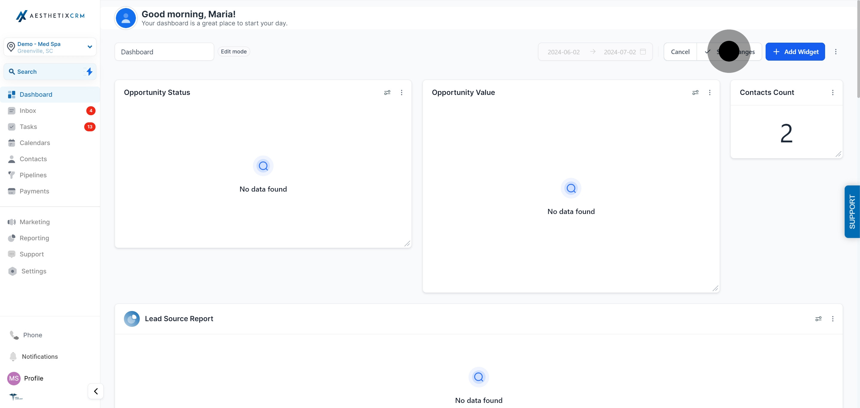 14 After that, click on "Cancel".