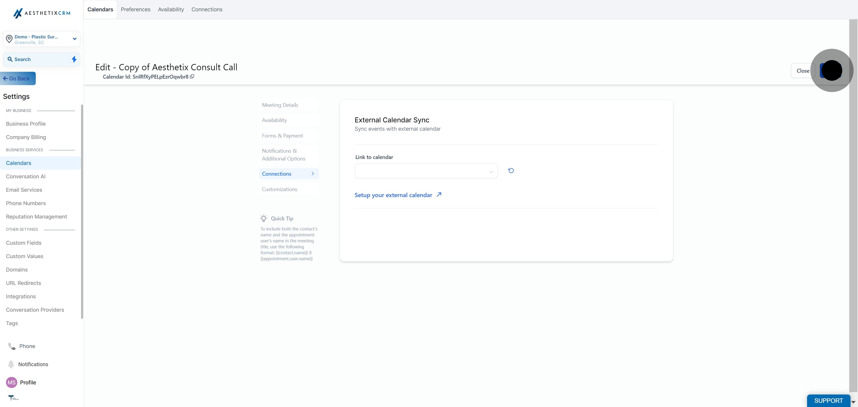 9 Once that's done, click on "Save".
