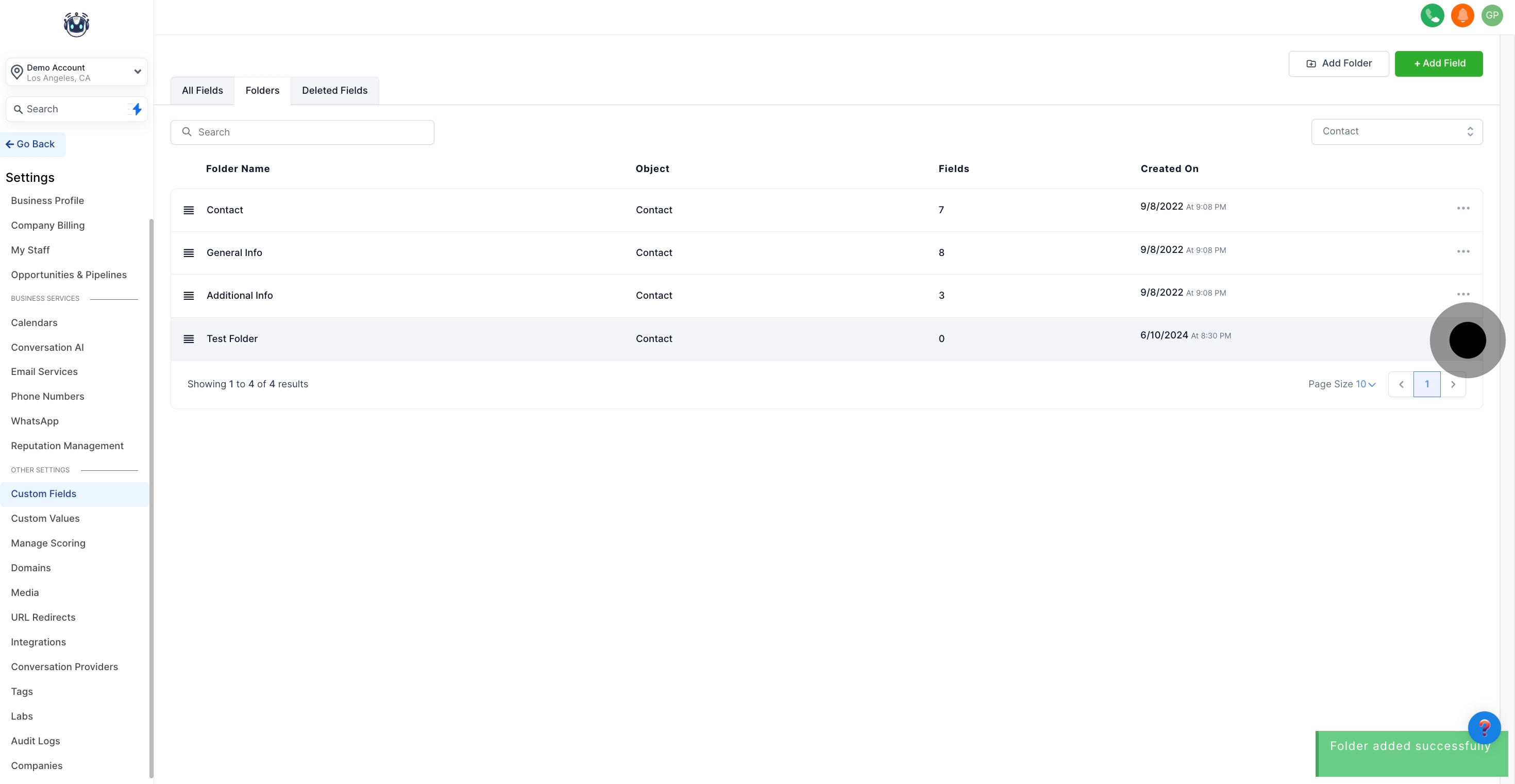 8 Click on the element.