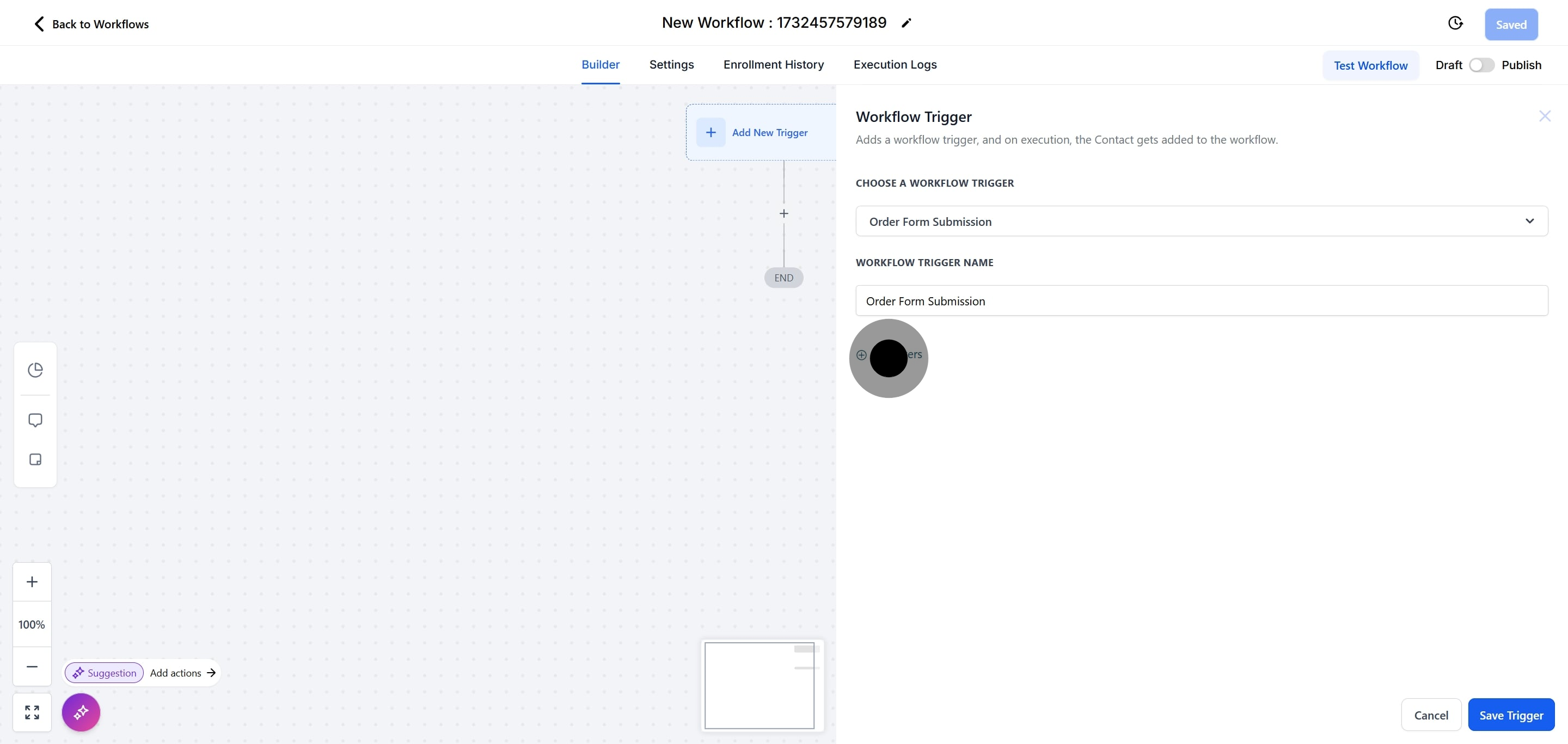 7 Then, click on "Add filters".