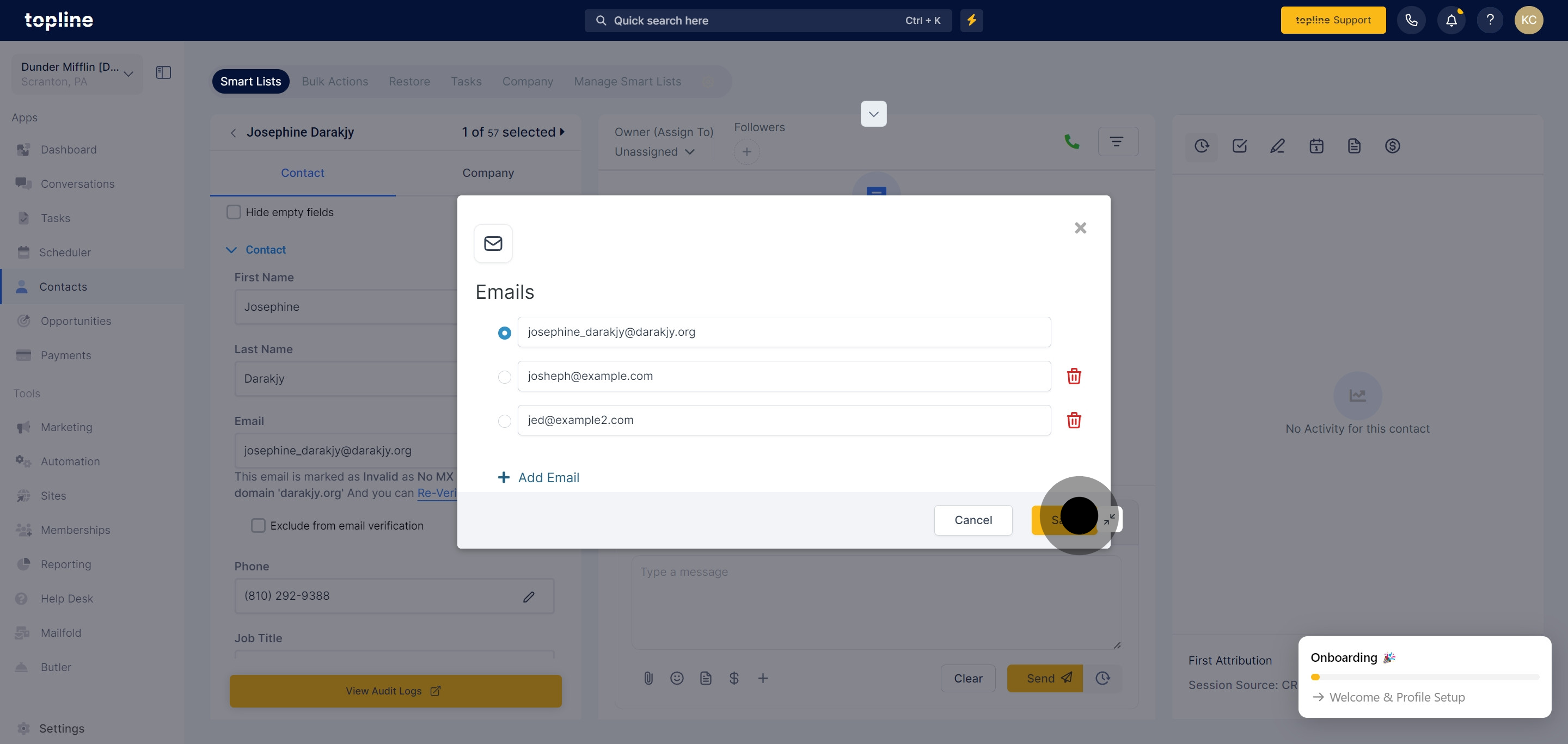 8 Next up, click on "Save".