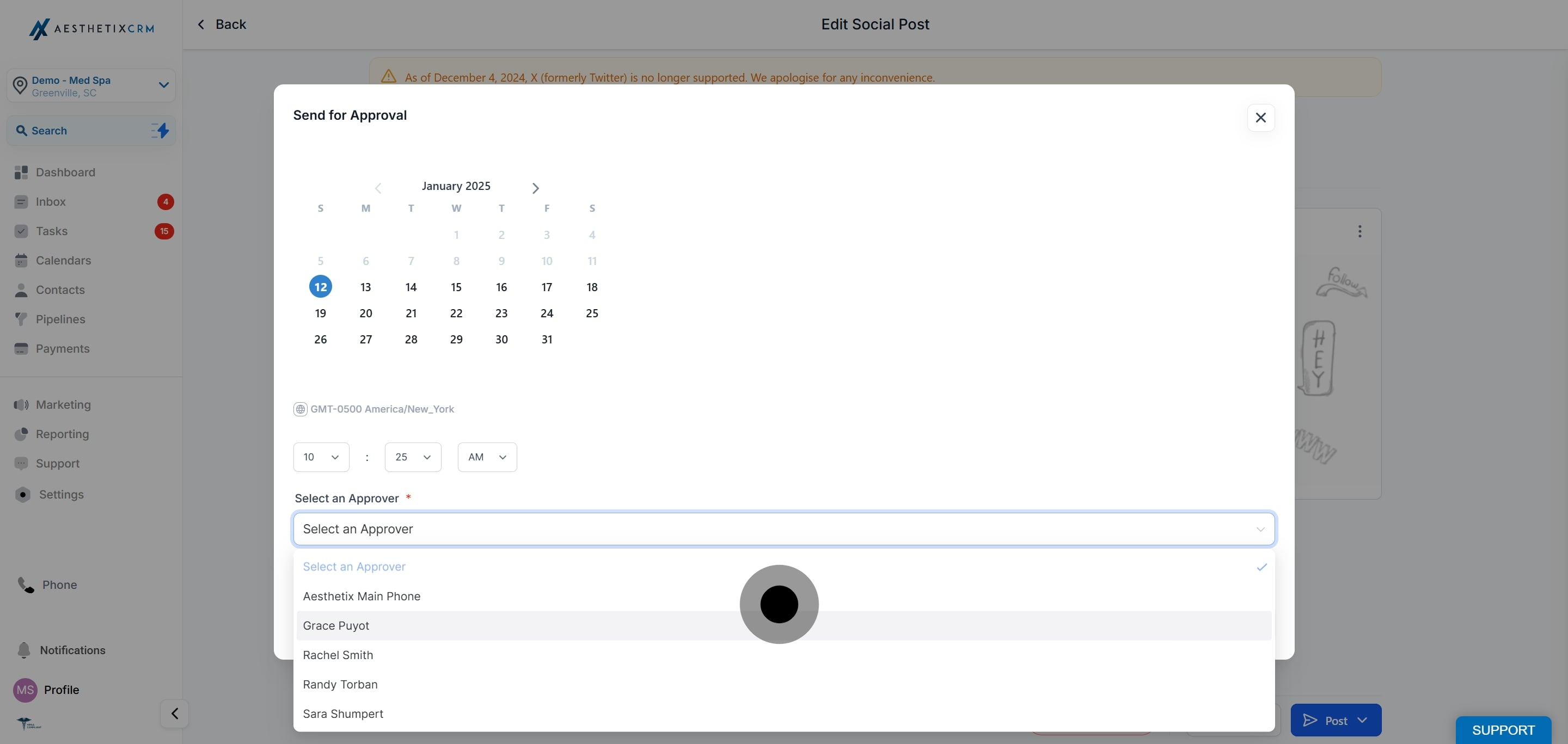 6 Click on "Grace Puyot".