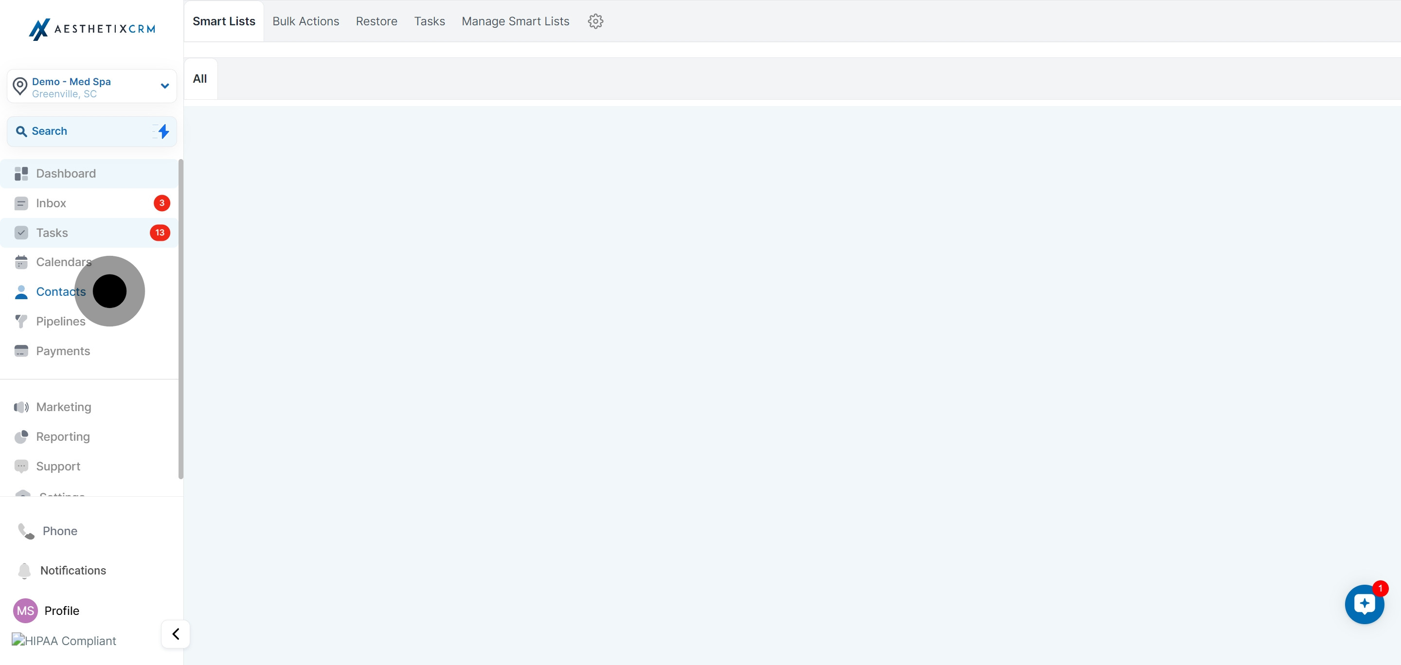 1 First, click here.