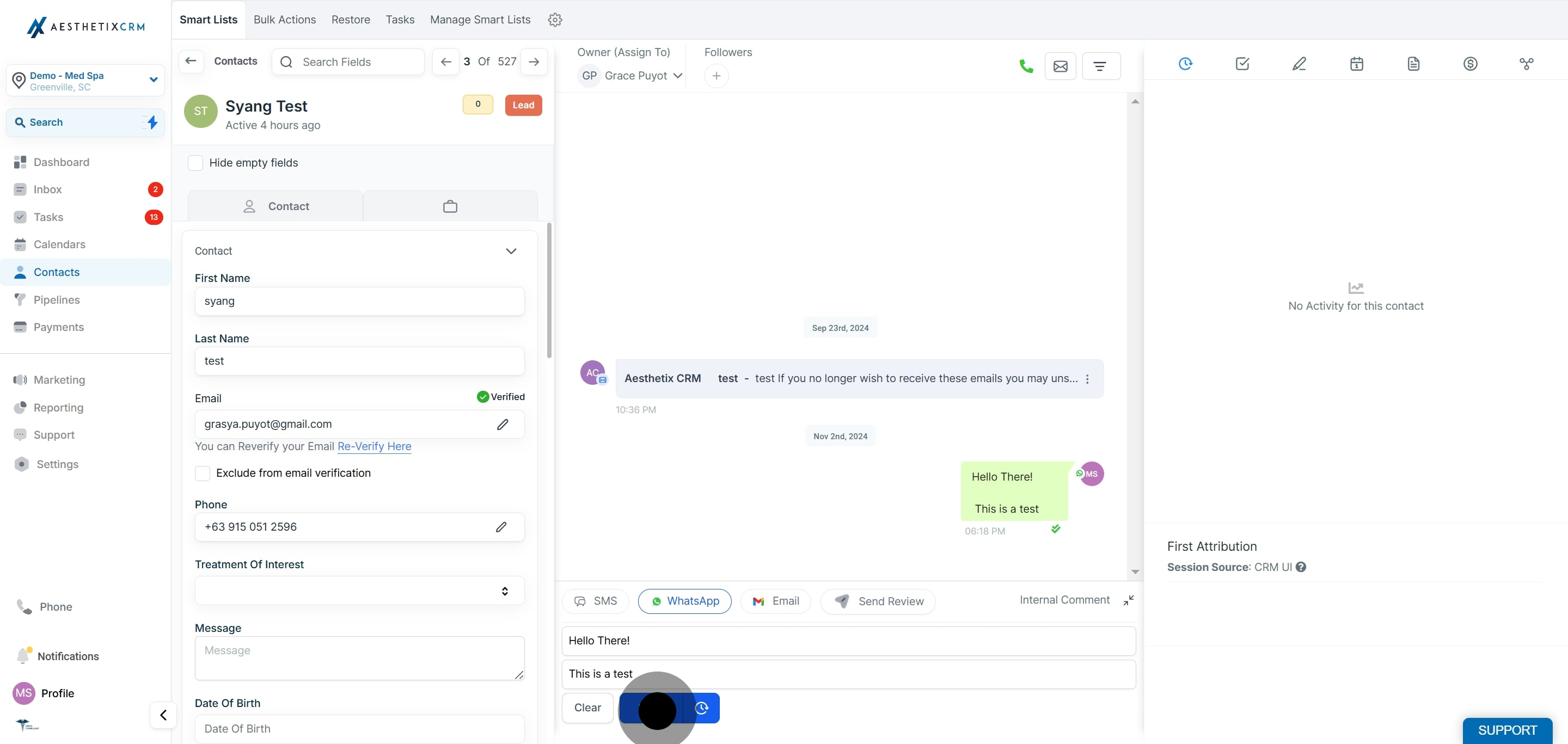7 Following that, click on "Clear".