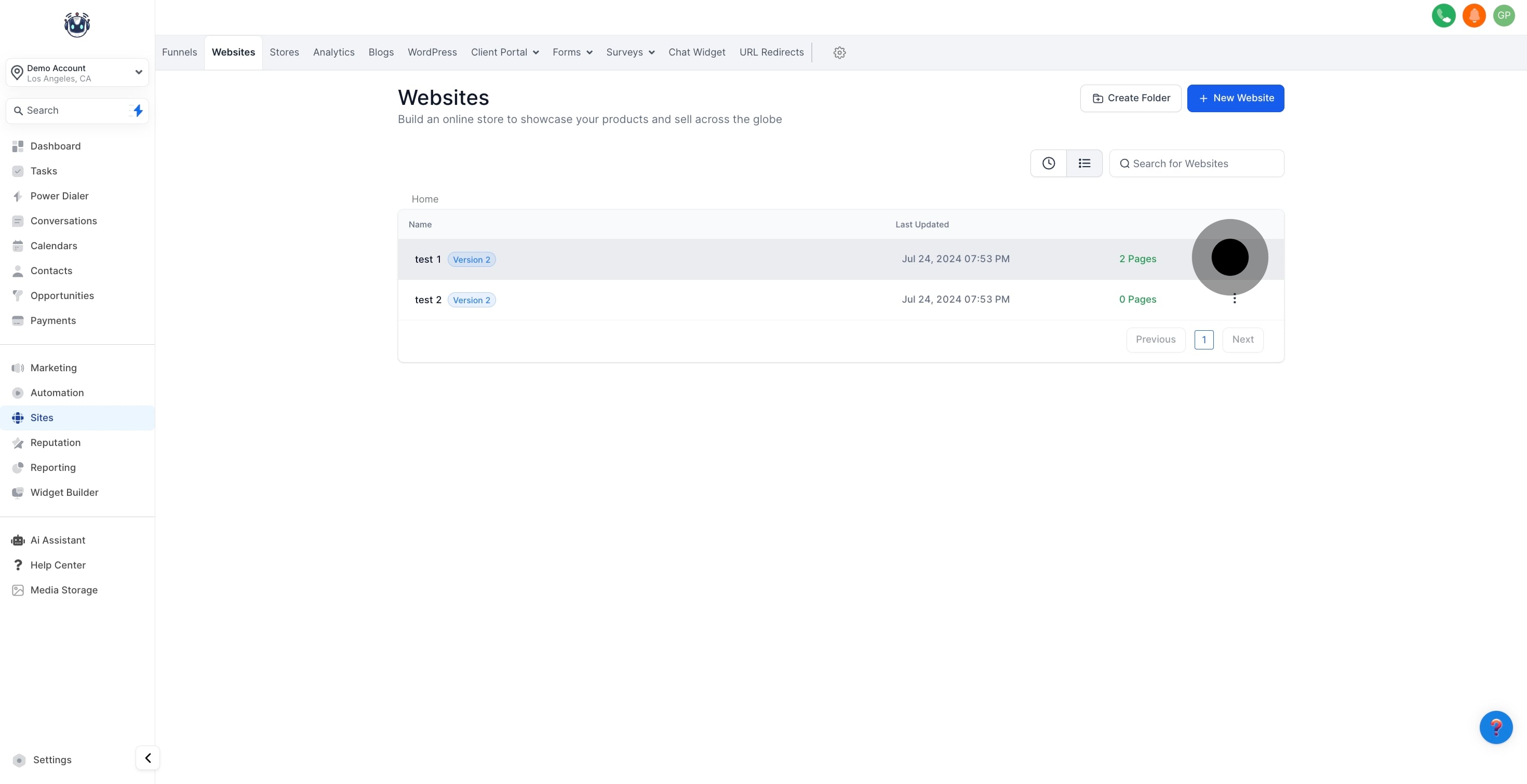 3 Once that's done, click here.