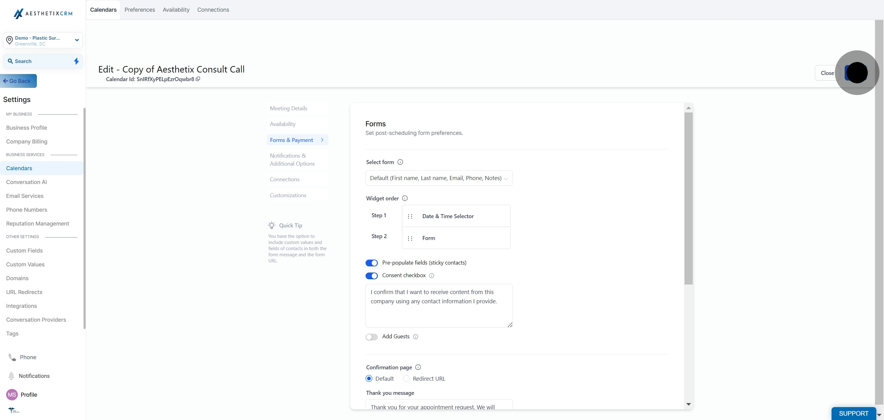 7 Afterwards, click on "Save".
