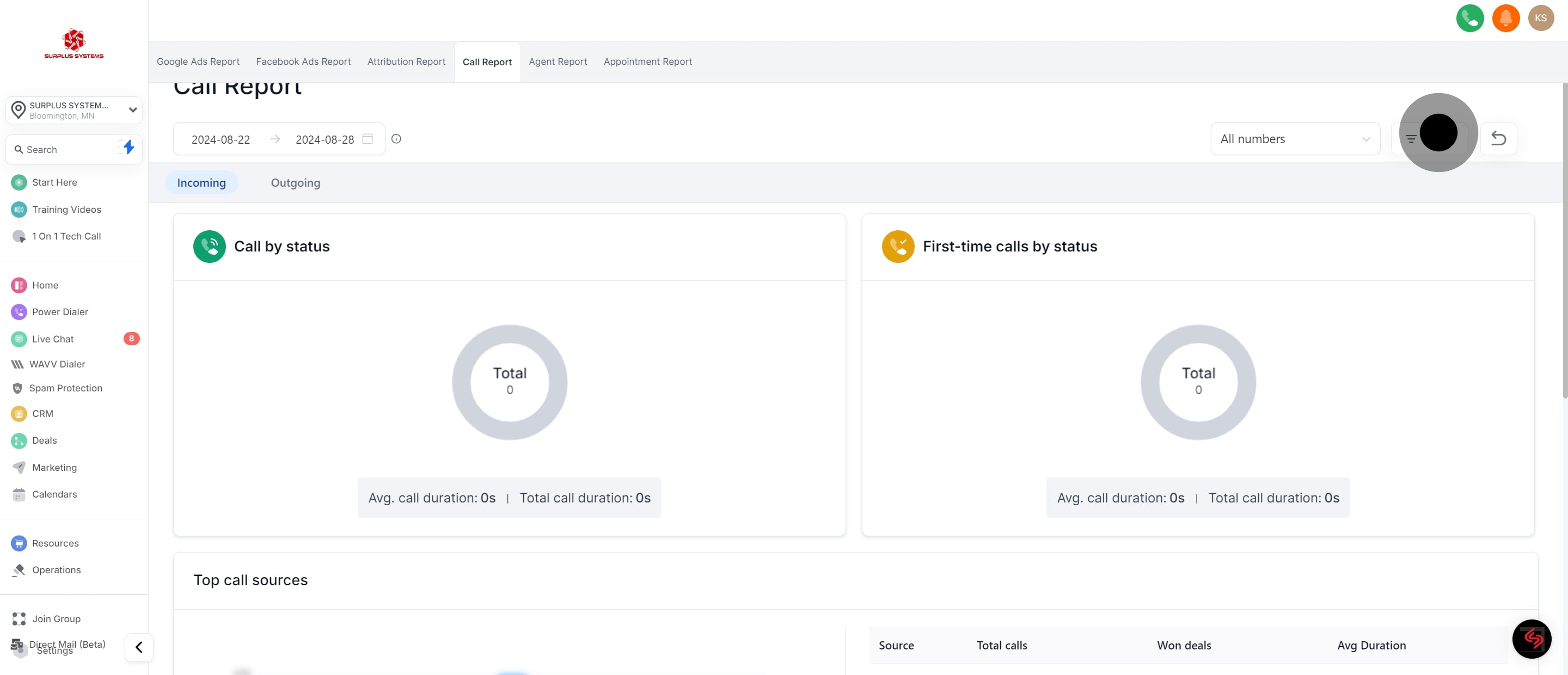 5 After, click on "Filters".