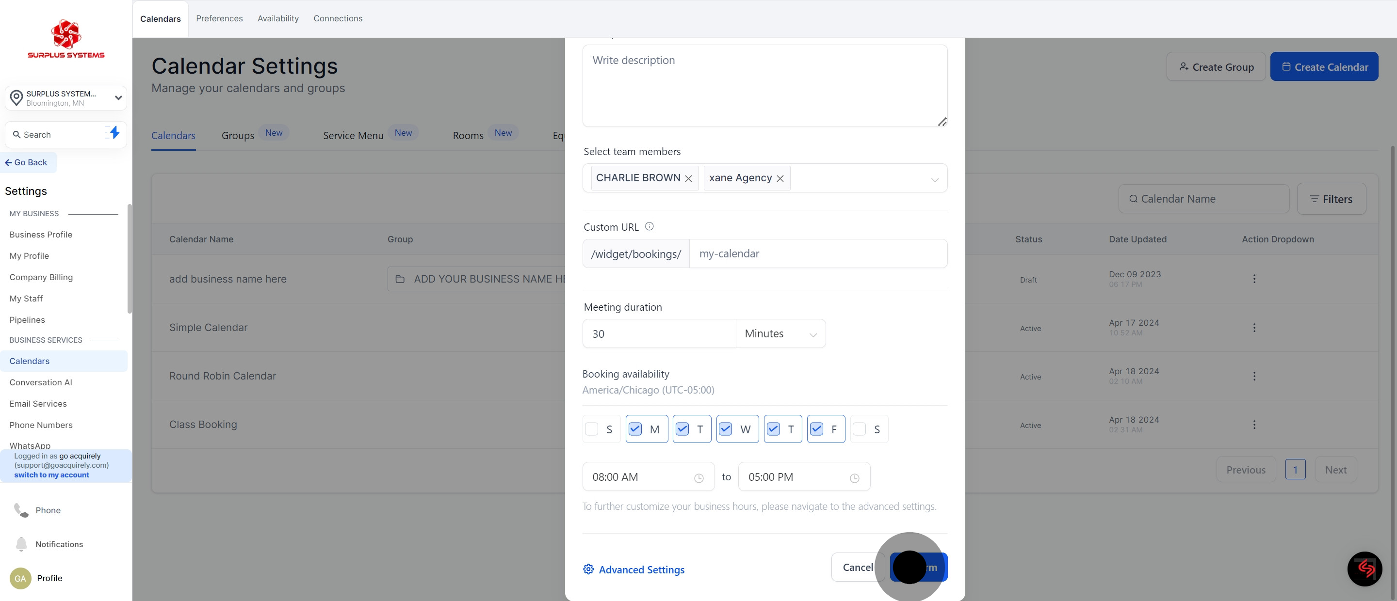 11 Now, click on "Confirm".