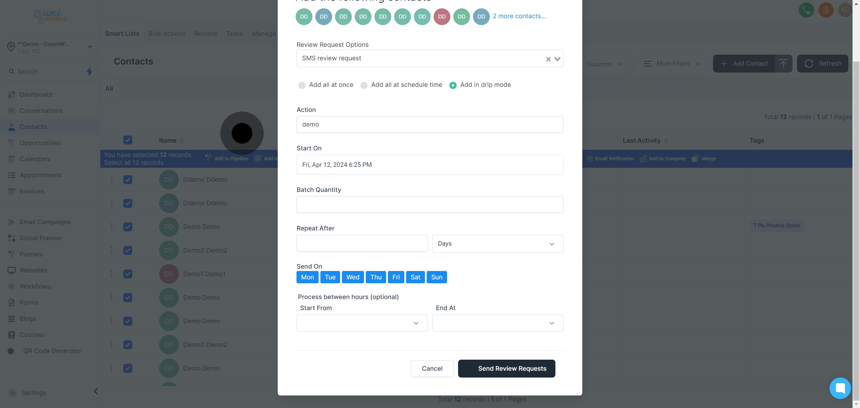 13 After that, click on the element.