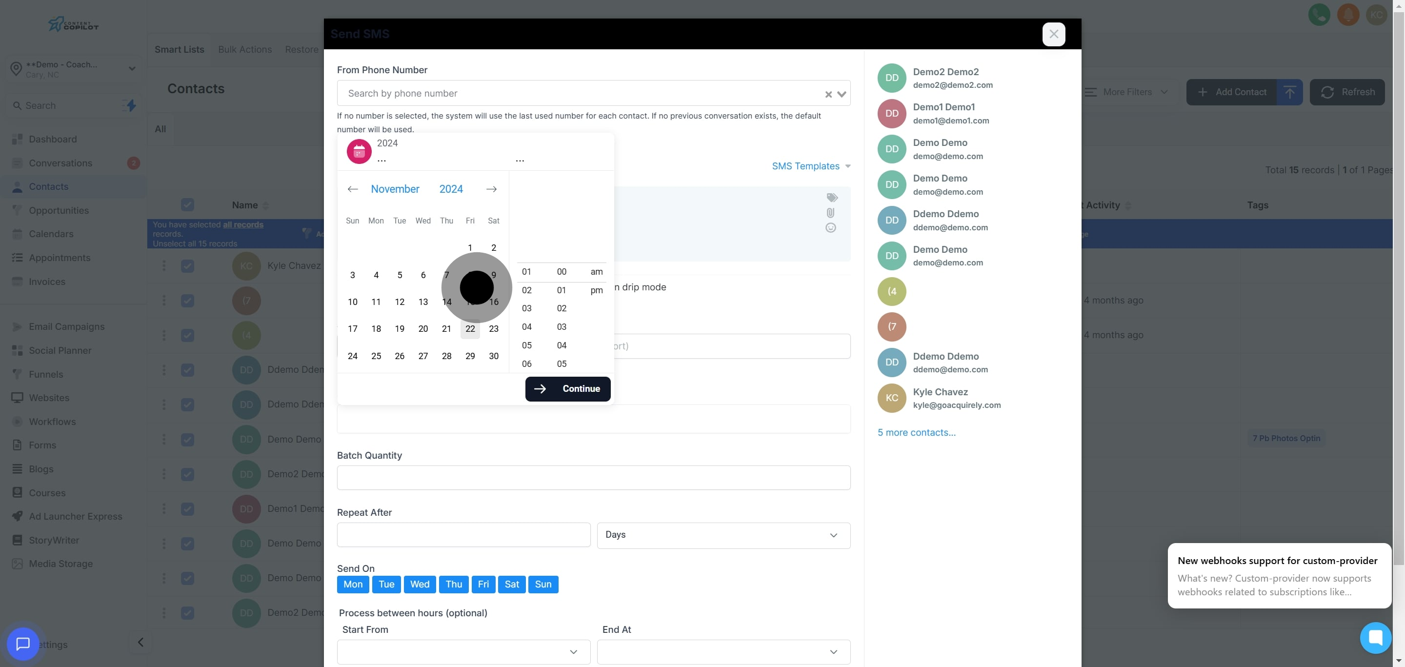 14 Following that, click on the element.