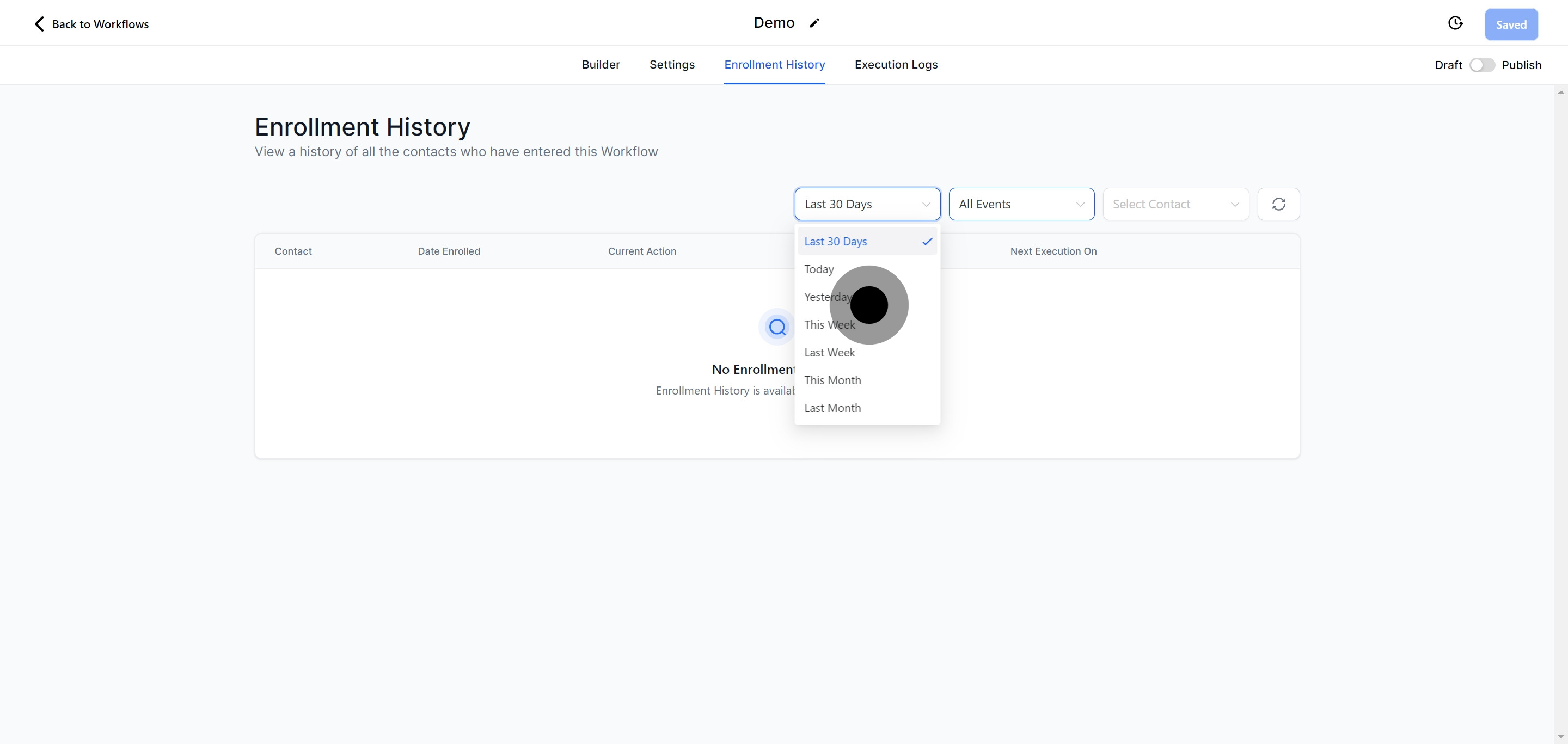7 Next, click on the element.