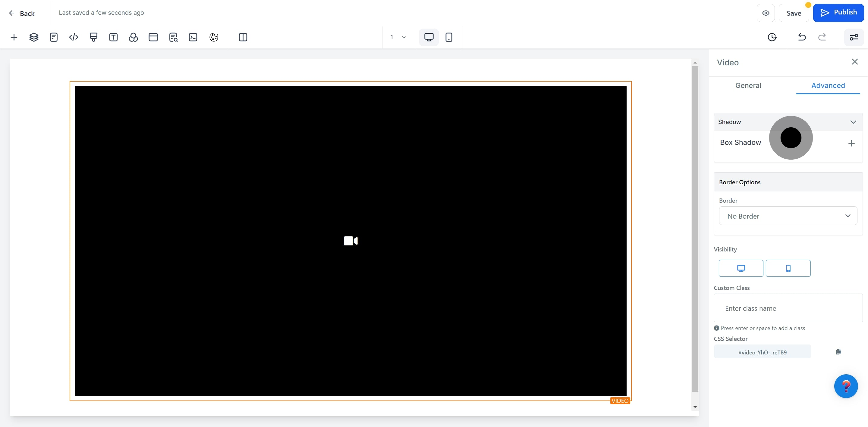 17 After, click on "Shadow".