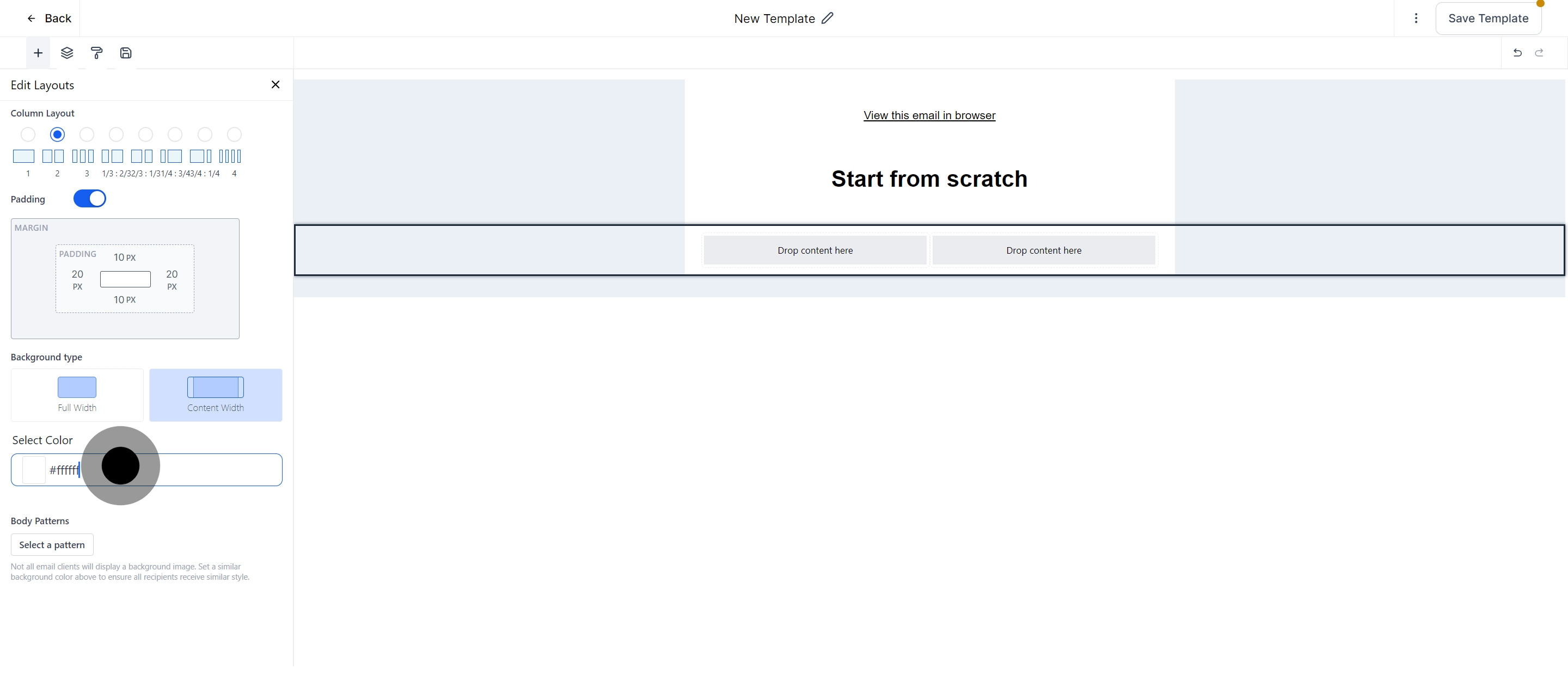 9 Then, click on the element.
