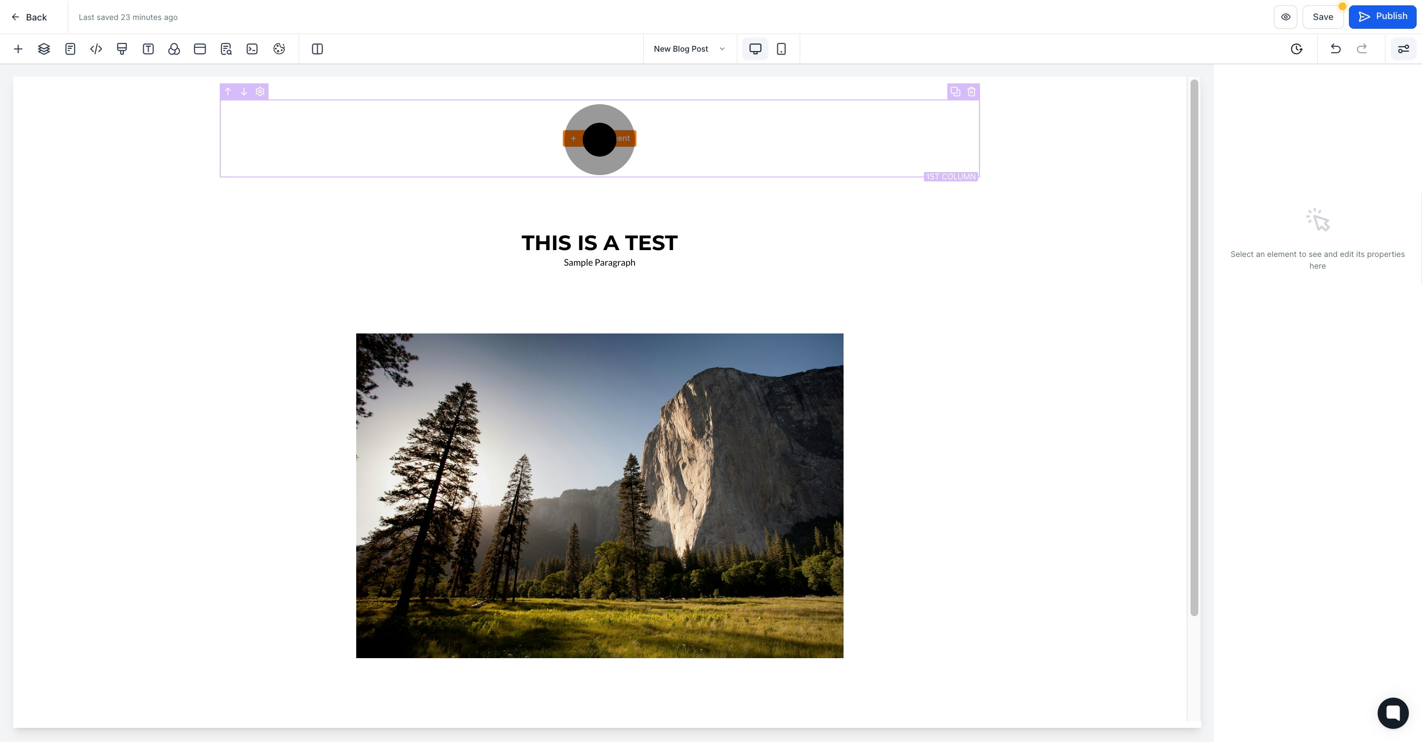 5 Afterwards, click on "Add Element".