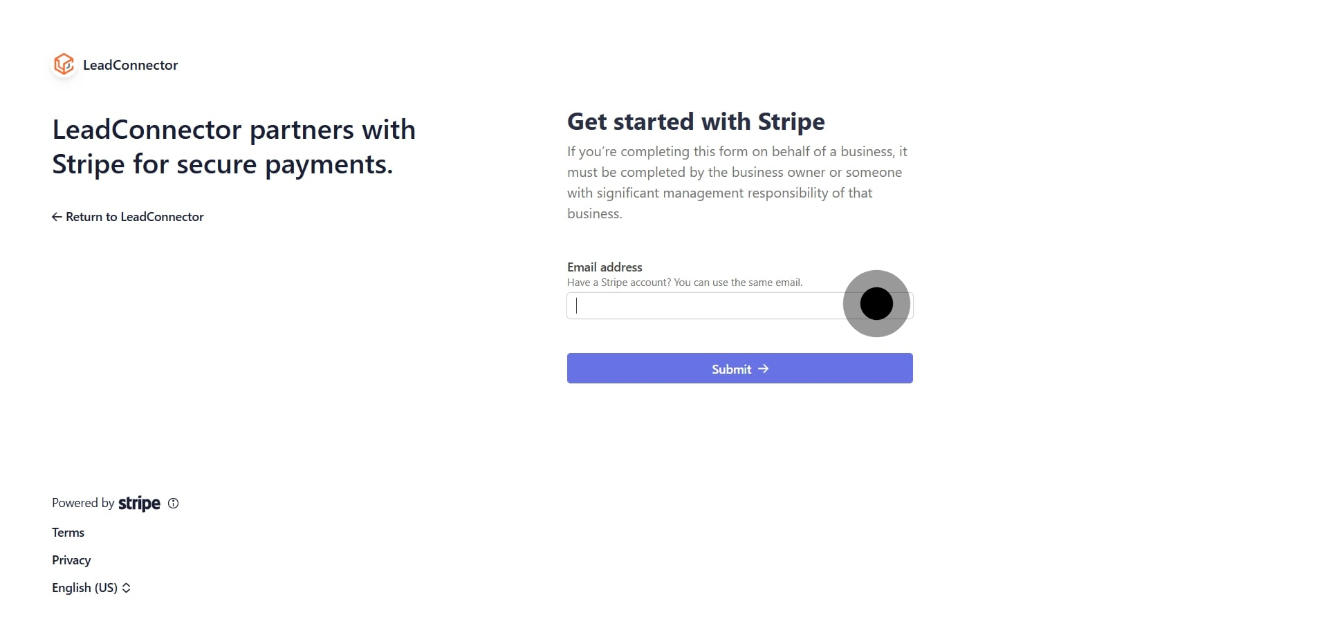 5 After, click on the element.