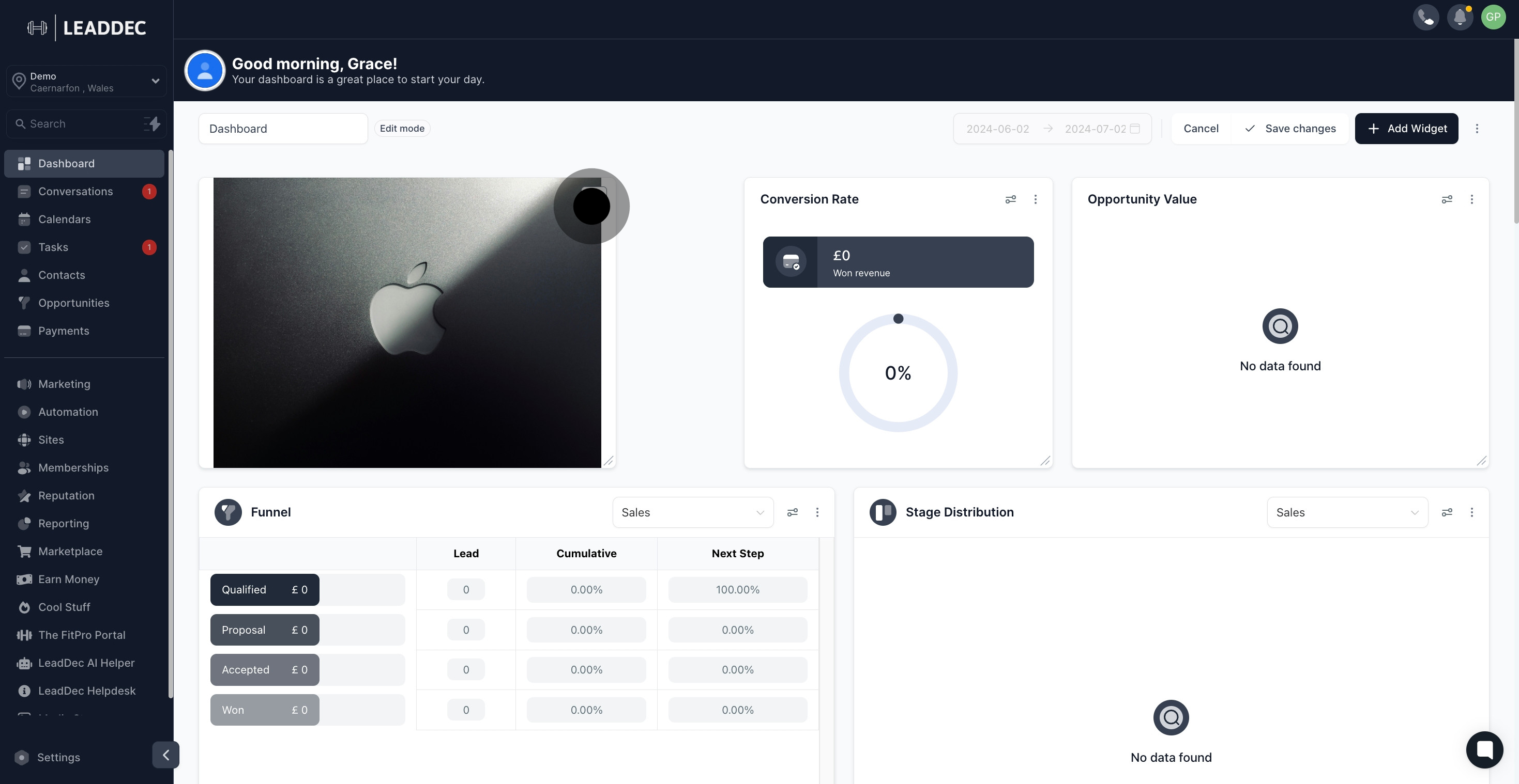 13 Click on the element.