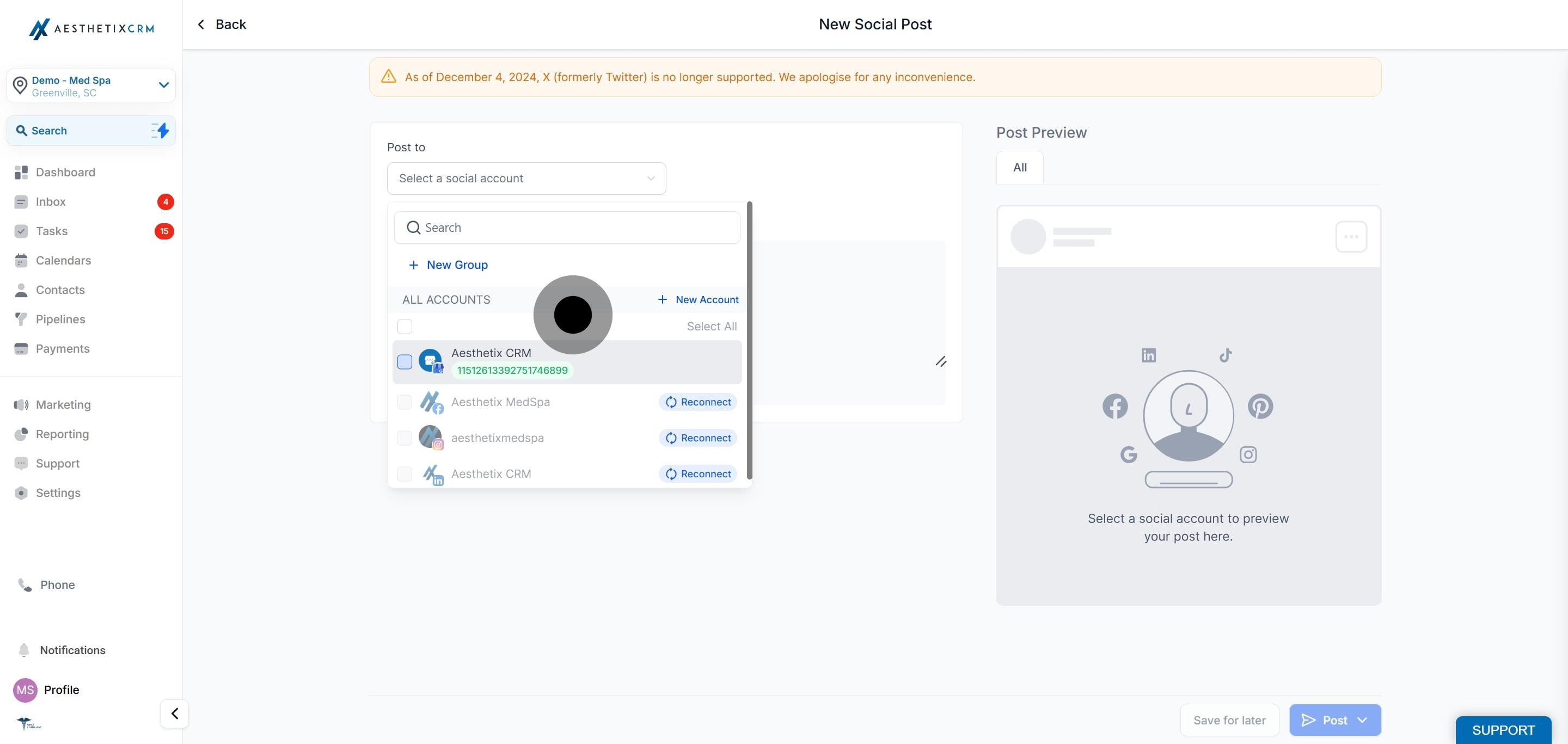 5 Following that, click on the element.