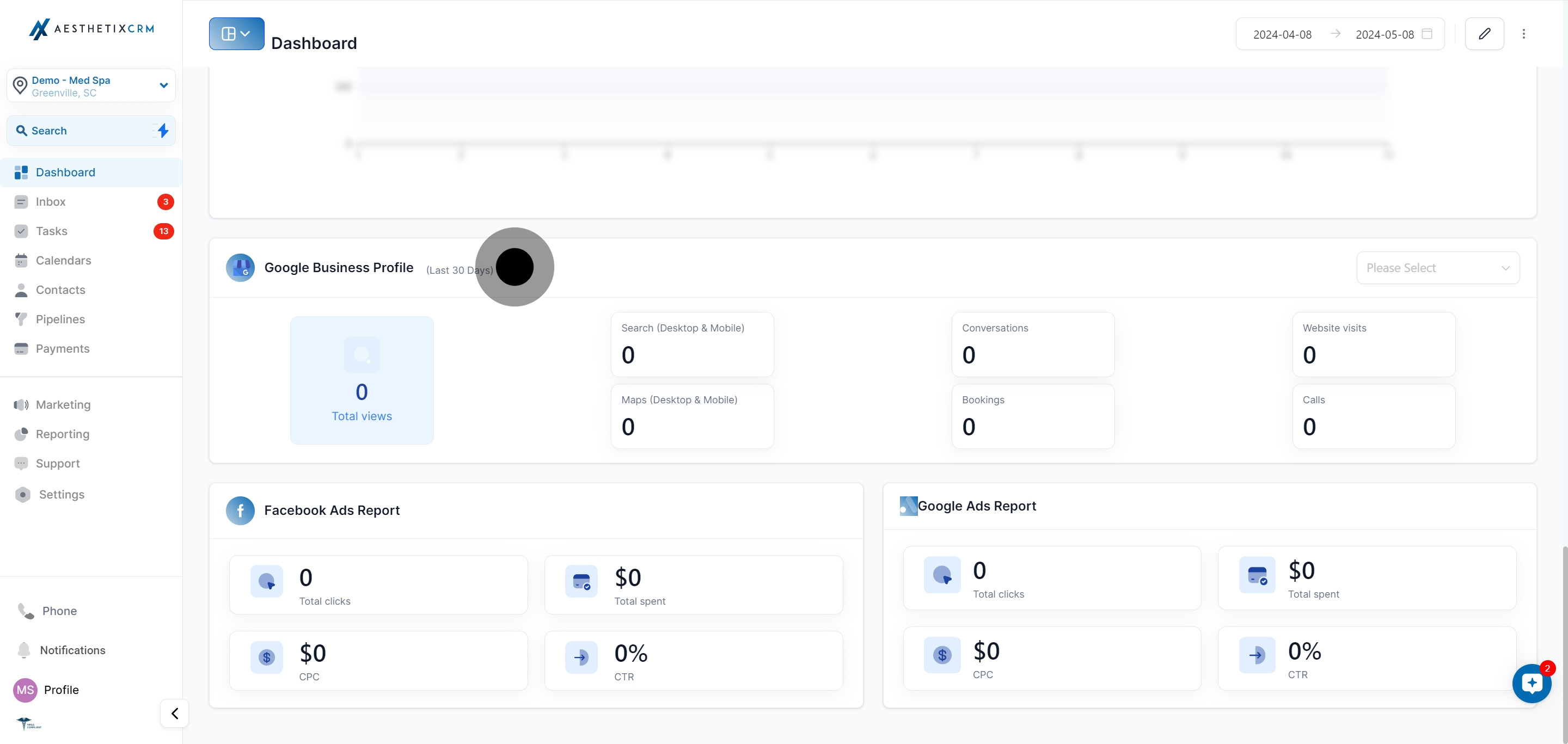 10 Following that, click on "(Last 30 Days)".