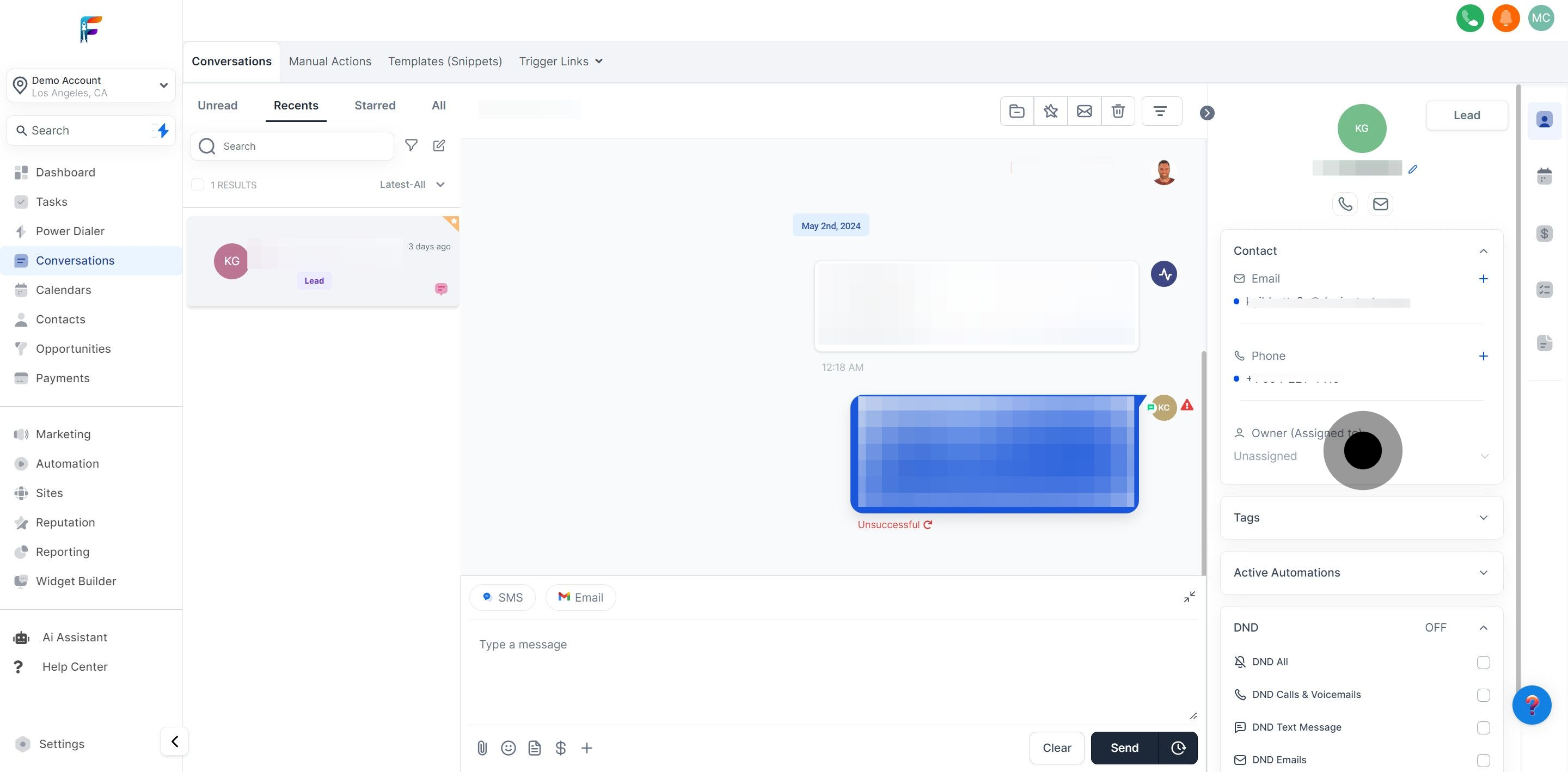 8 Click on "Owner (Assigned to)".