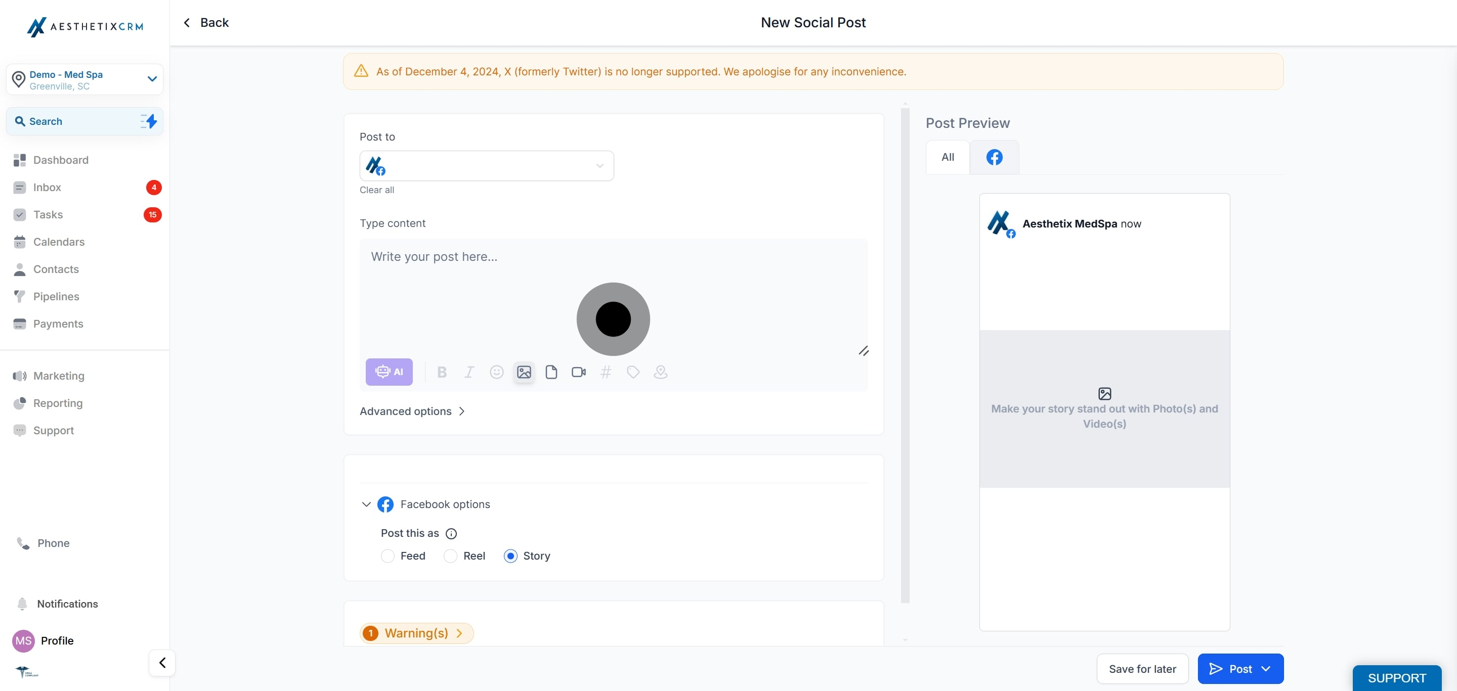 7 Next up, click here.