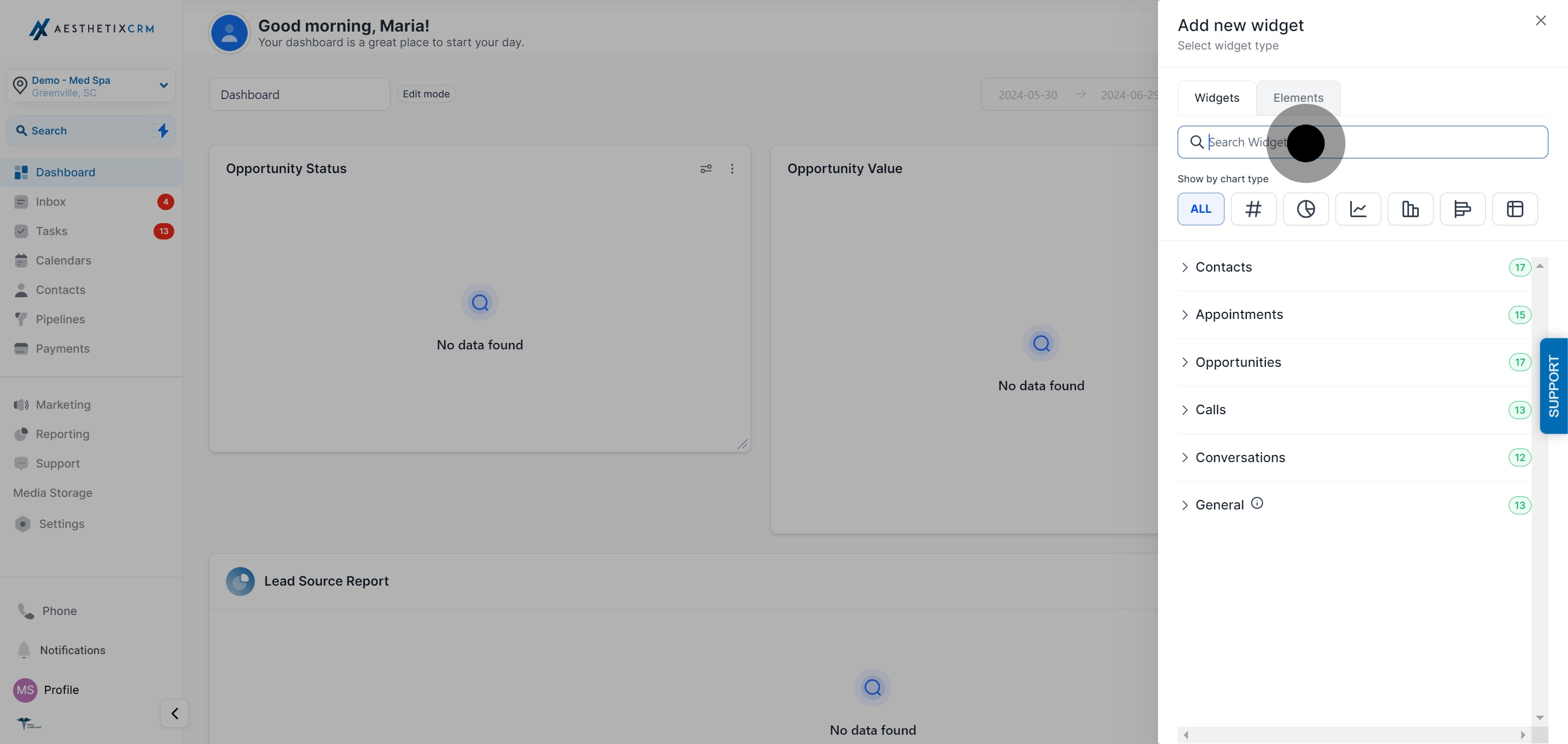 3 Next up, click on the element.