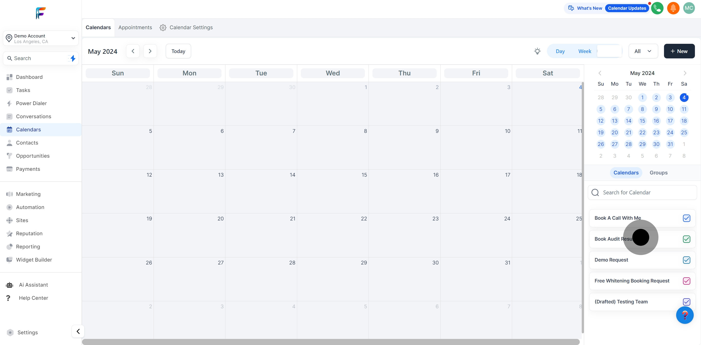 8 Then, click on the element.