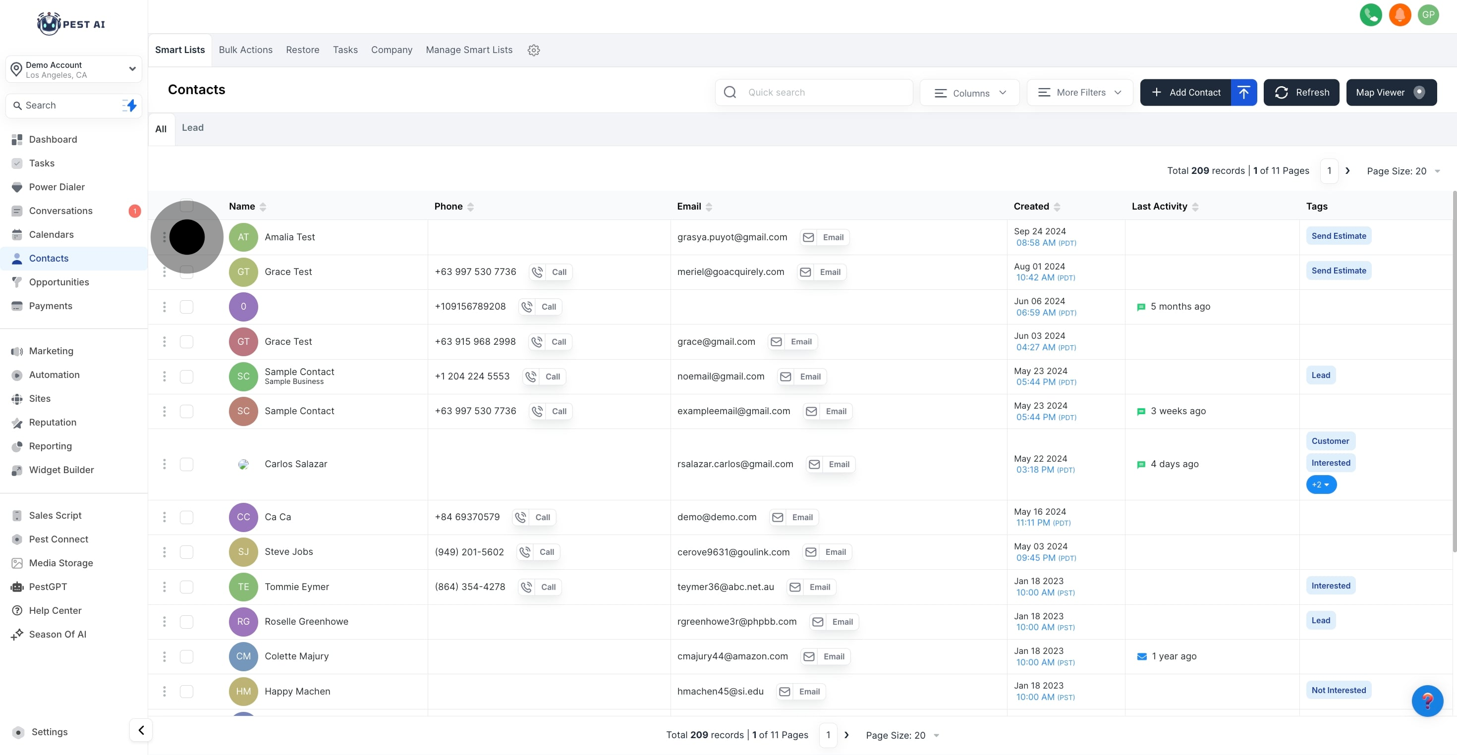 2 Afterwards, click on the element.