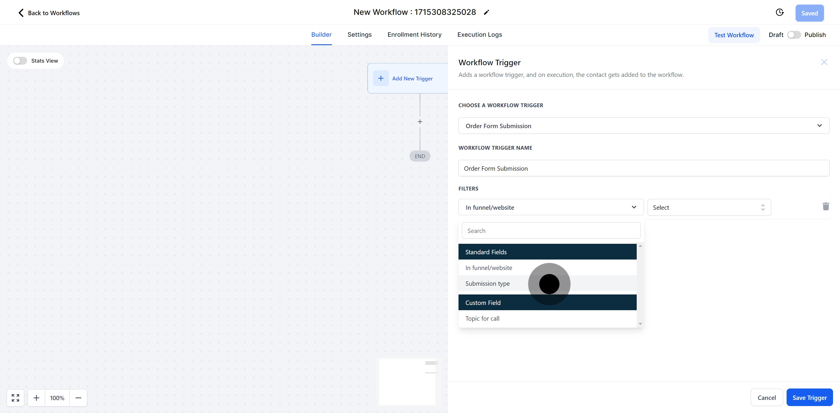 10 Once that's done, click on "Submission type".