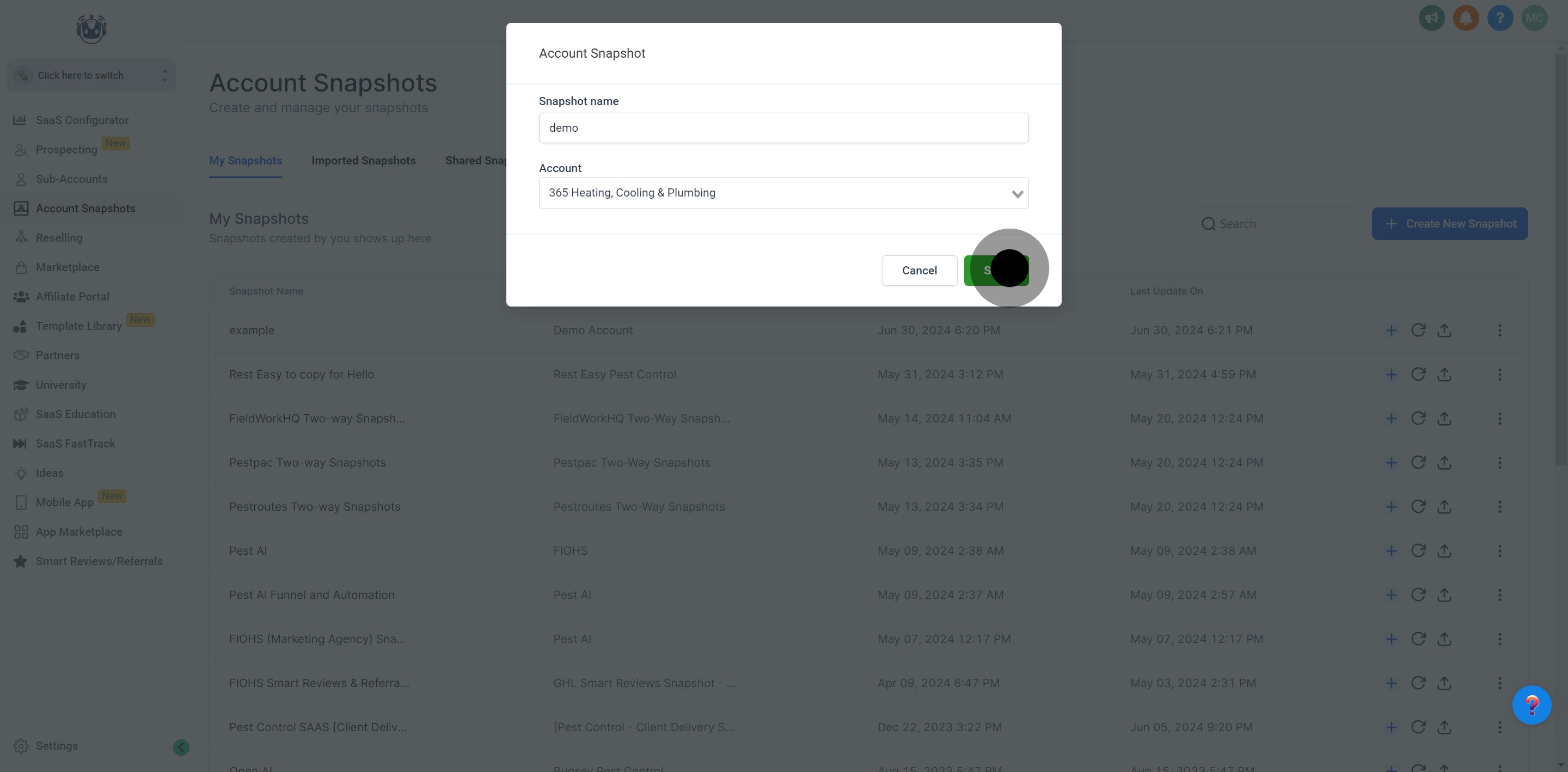 7 Then, click on "Save".