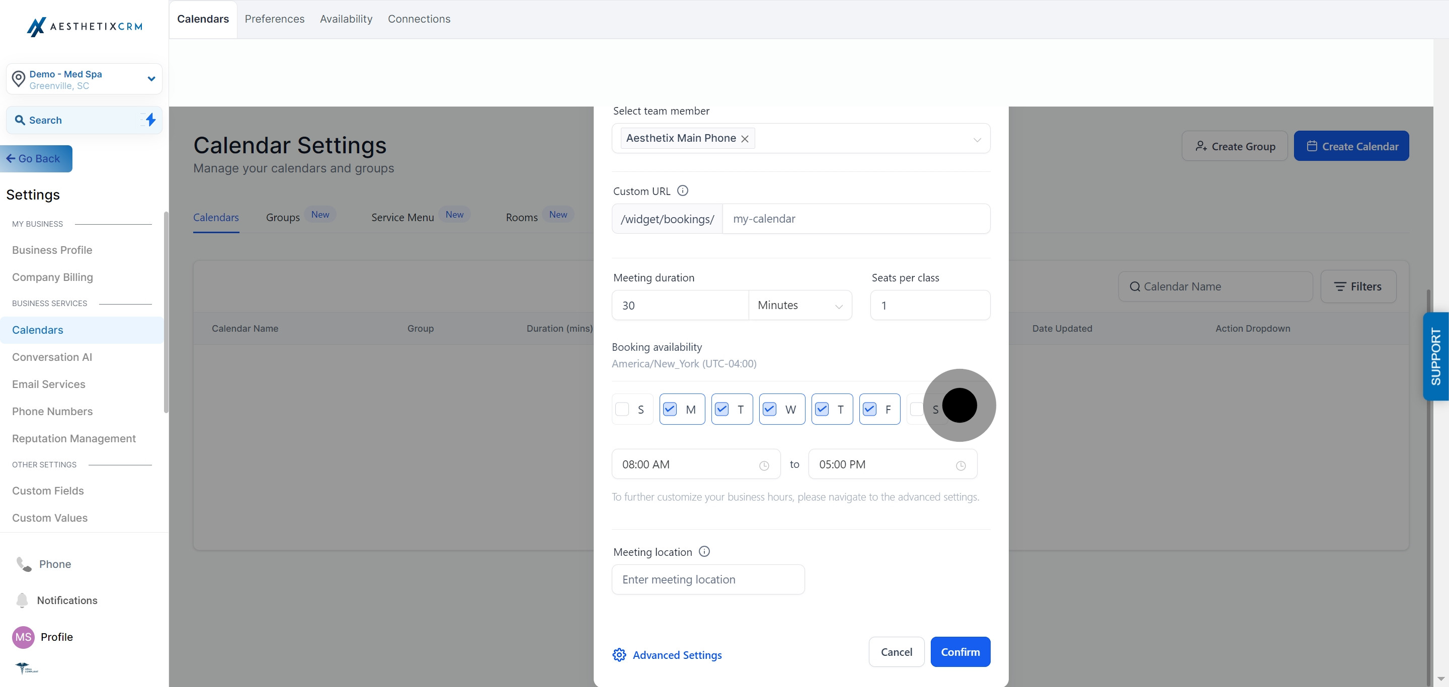 12 Click on the element.
