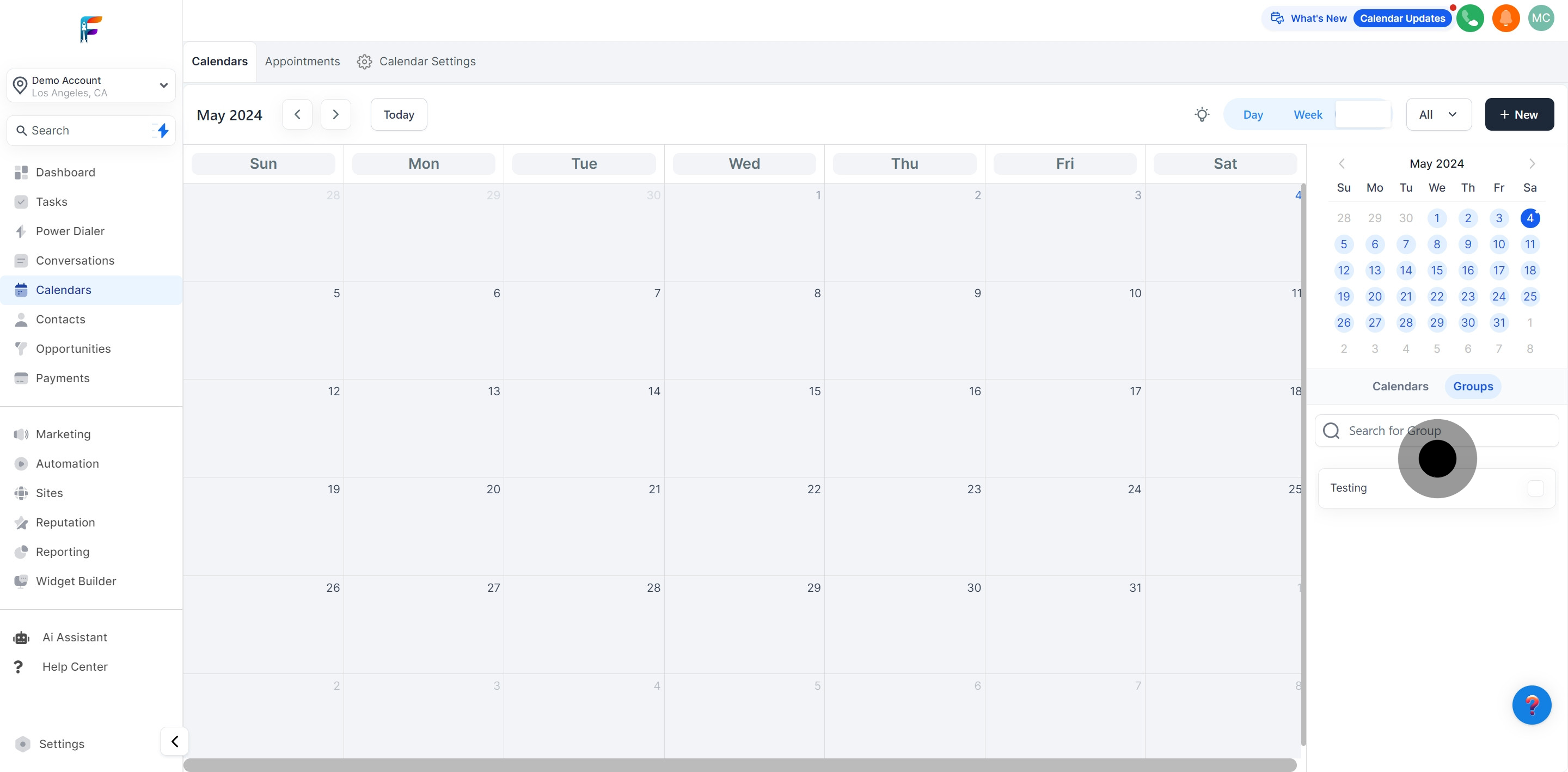 9 Click on the element.