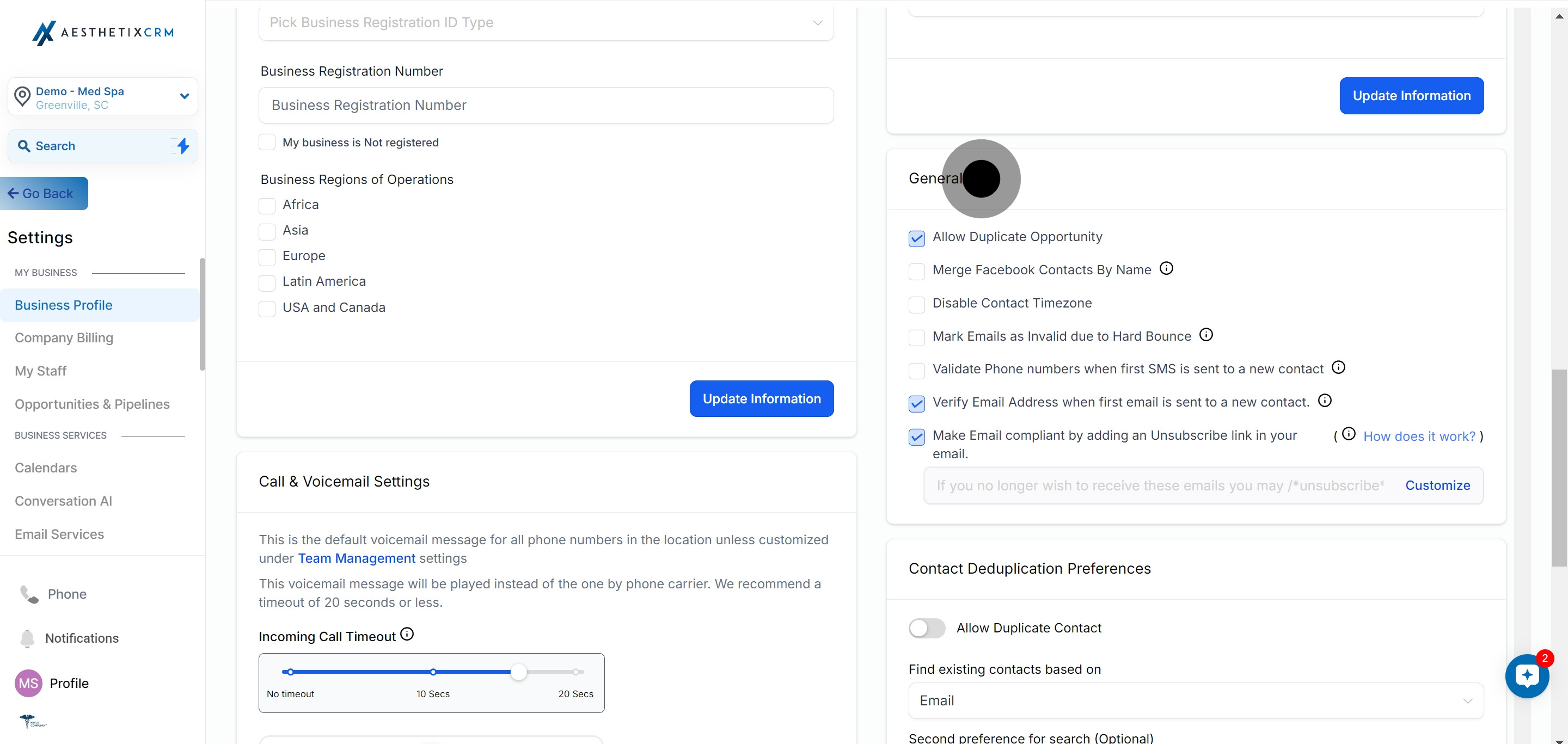 5 After, click on "General".